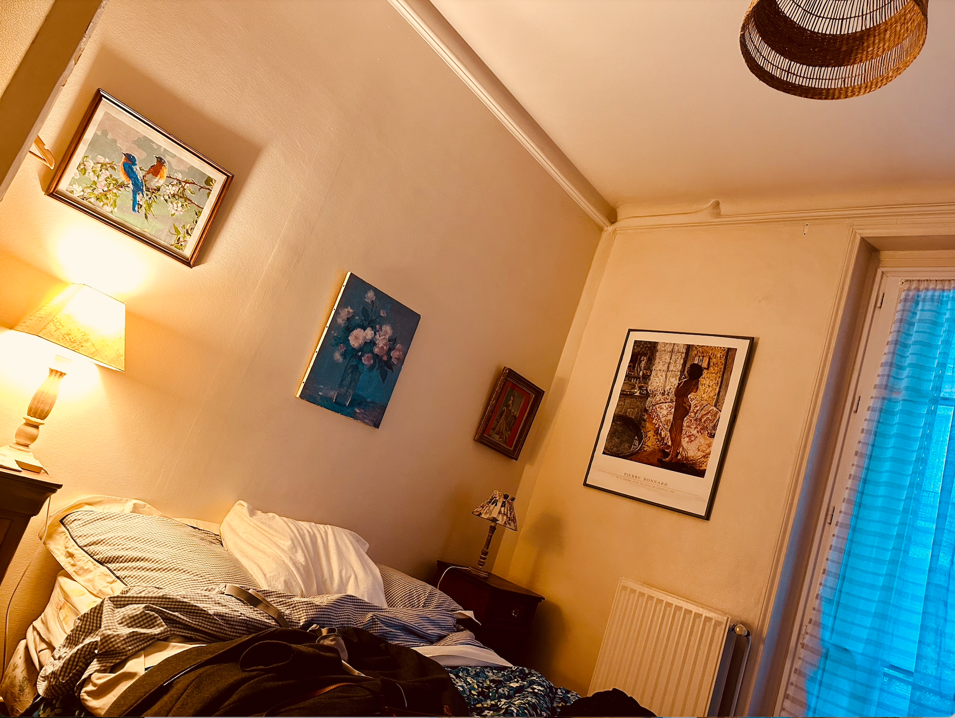 Gorgeous apartment photos taken by Petite Paris guests ari, abigail and Emerson who stayed Dec 2025 - Jan 2026