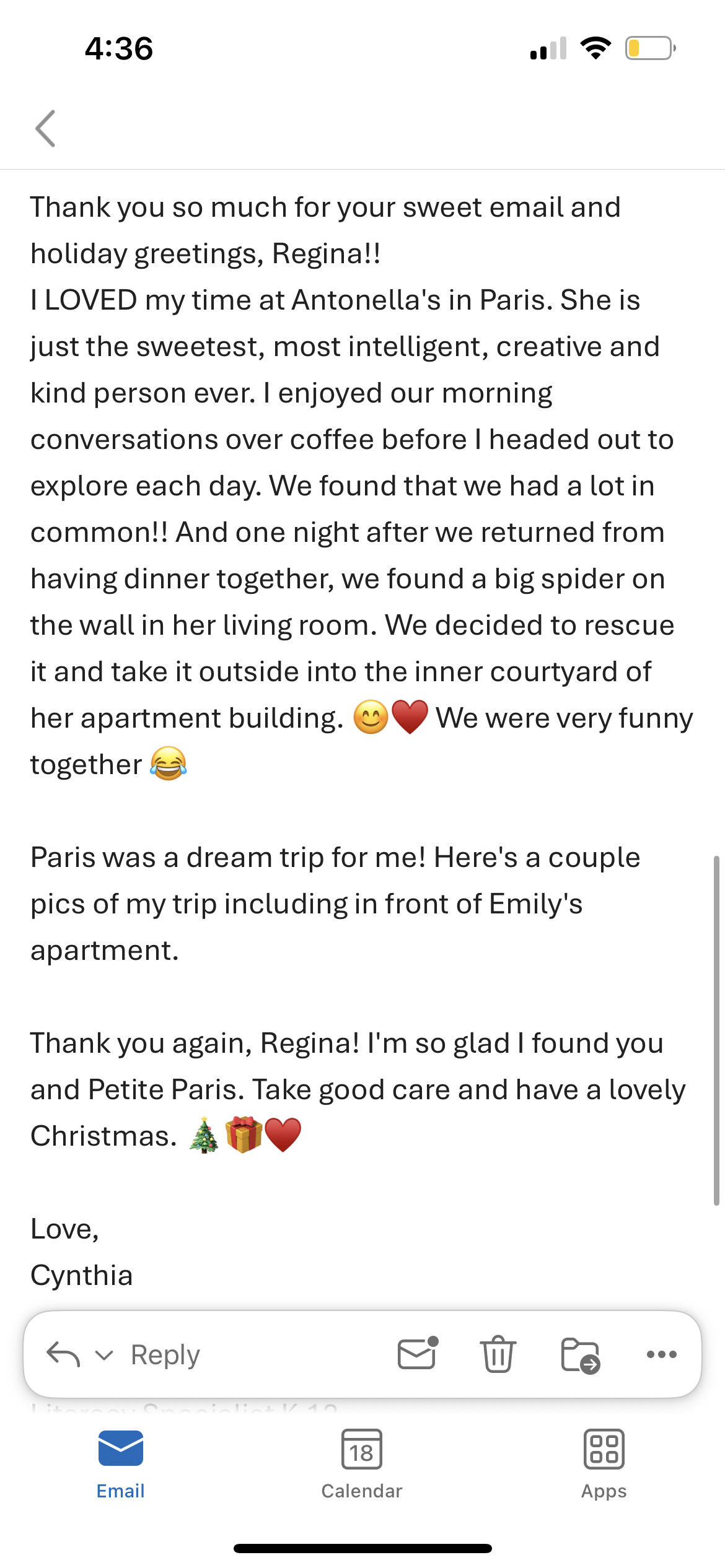 Lovely Cynthia and her stay with Anton - September 2025