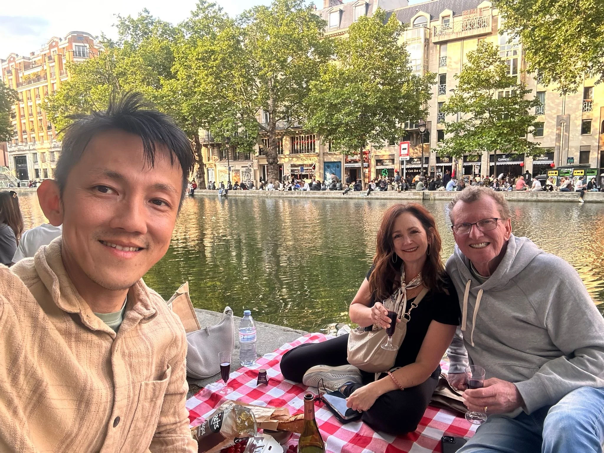 Alvin even set up a little picnic for something special and different for Jennifer & Steve - June 2025