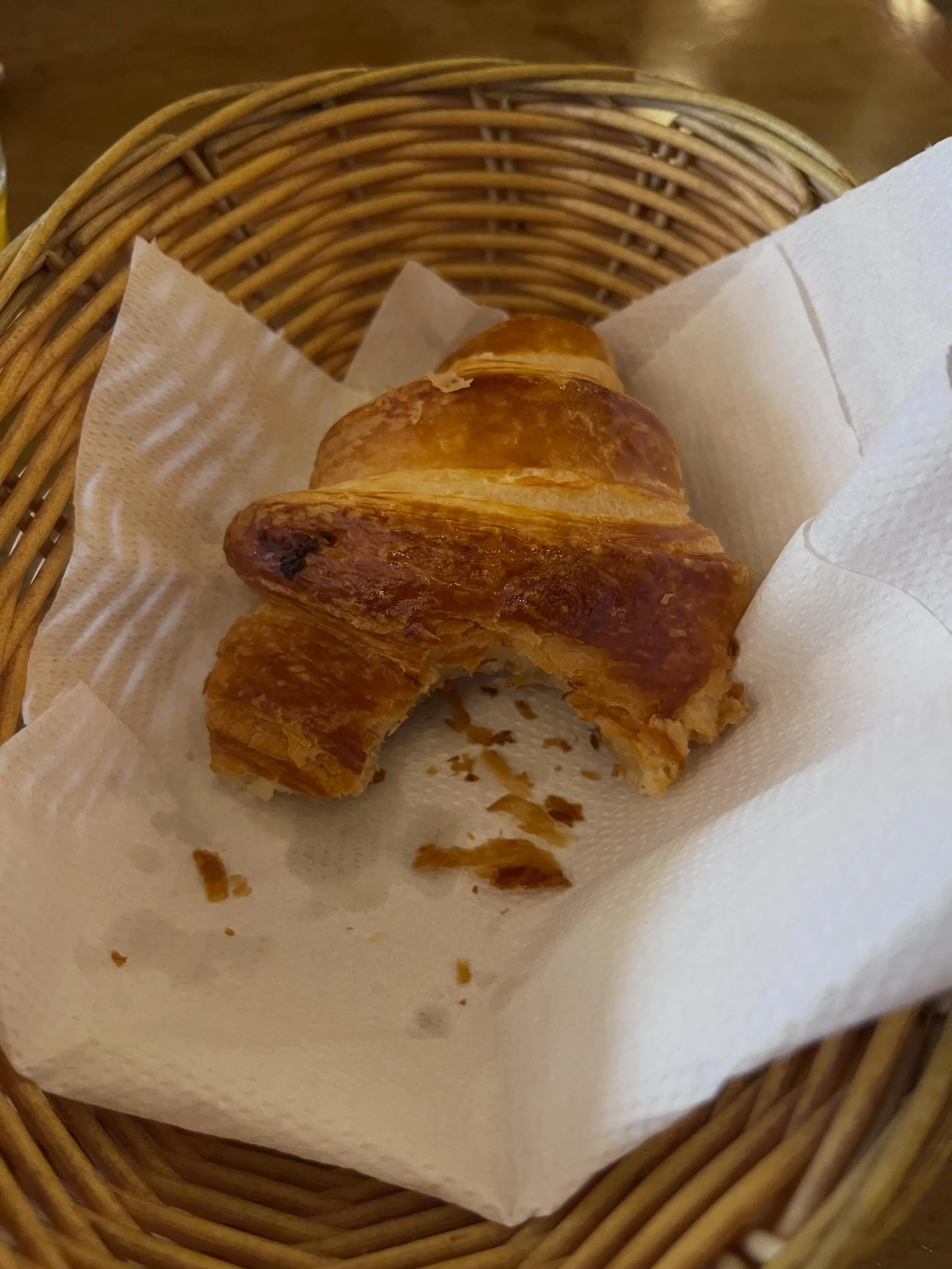 5. The moment I found the BEST croissant I had ever eaten! It felt like I had never TASTED a croissant before that moment. In fact I don't think I had!!