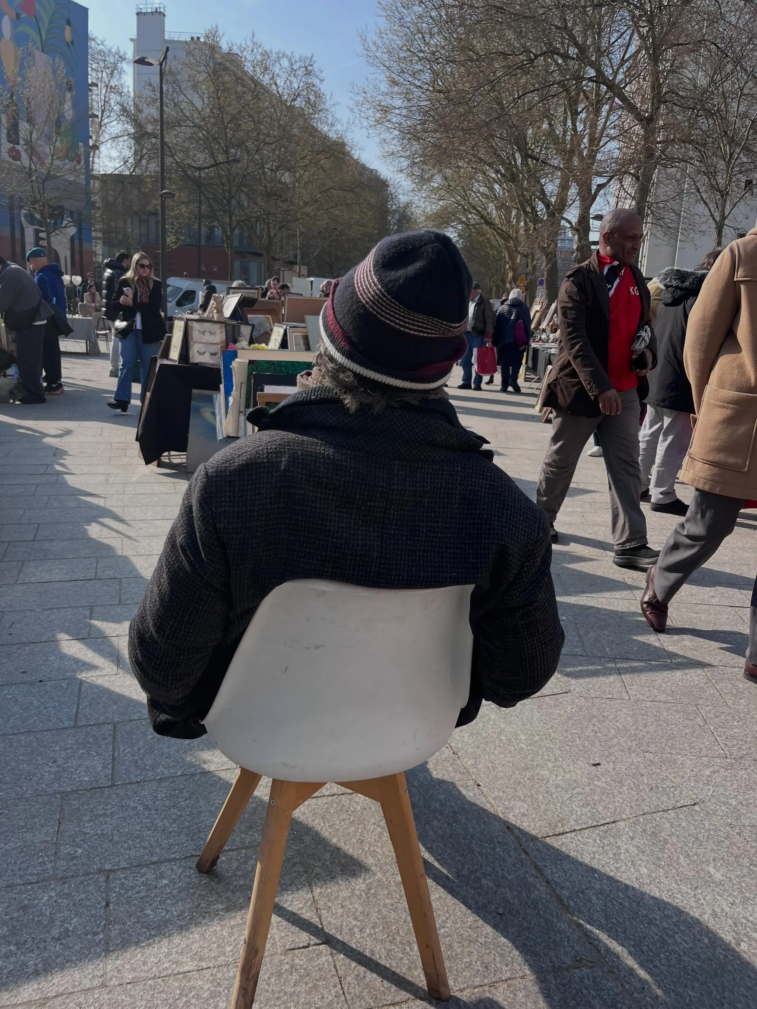 10. The Paris antique dealer who didnt give a merde! haha He had this air about him & sat so far back from his table because he liked to watch his customers from afar ...& watch them struggle to find the dealer. He would come over to help them only i