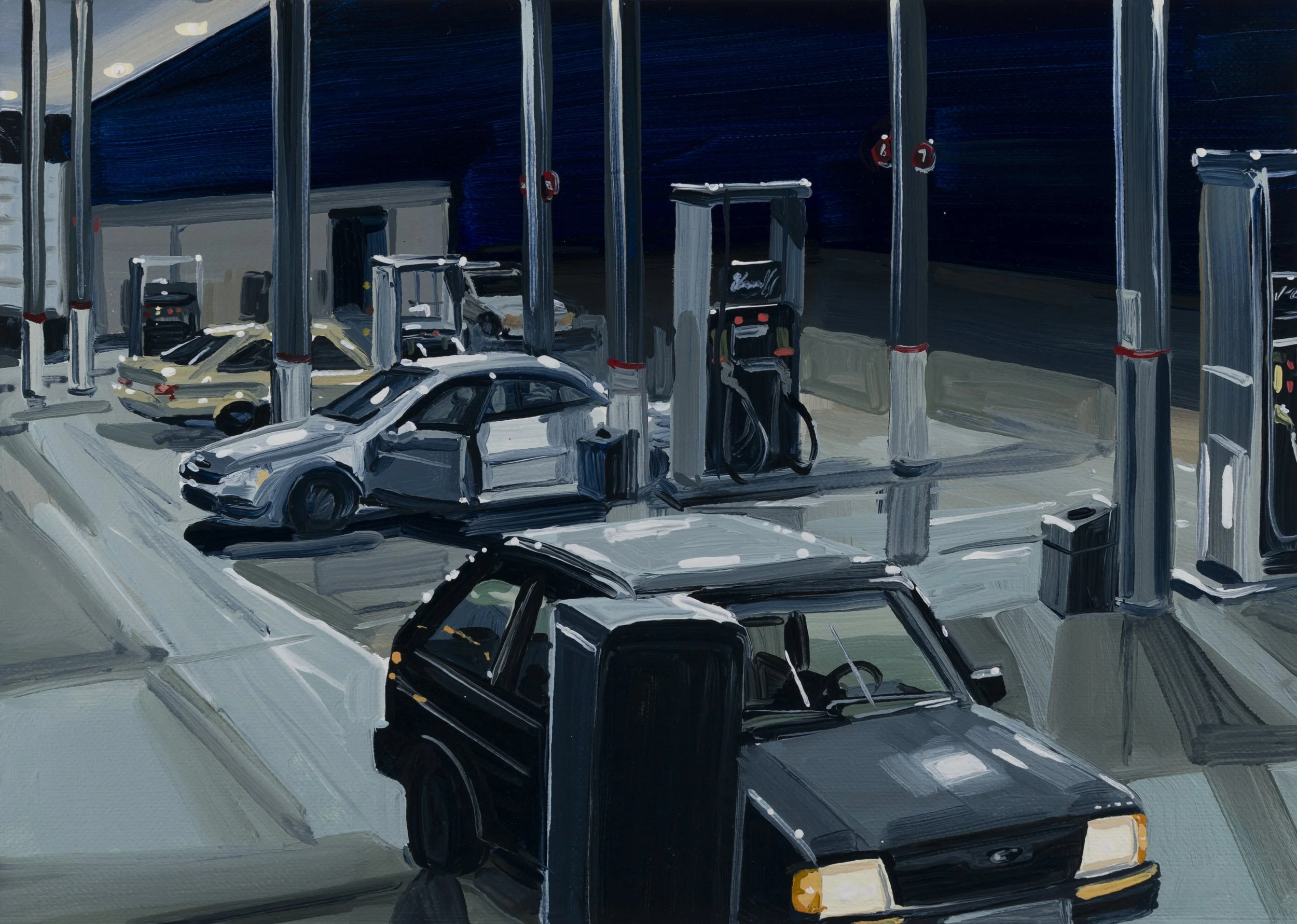 Still 31, 15cm x 21cm, oil on paper, 2022 - private collection