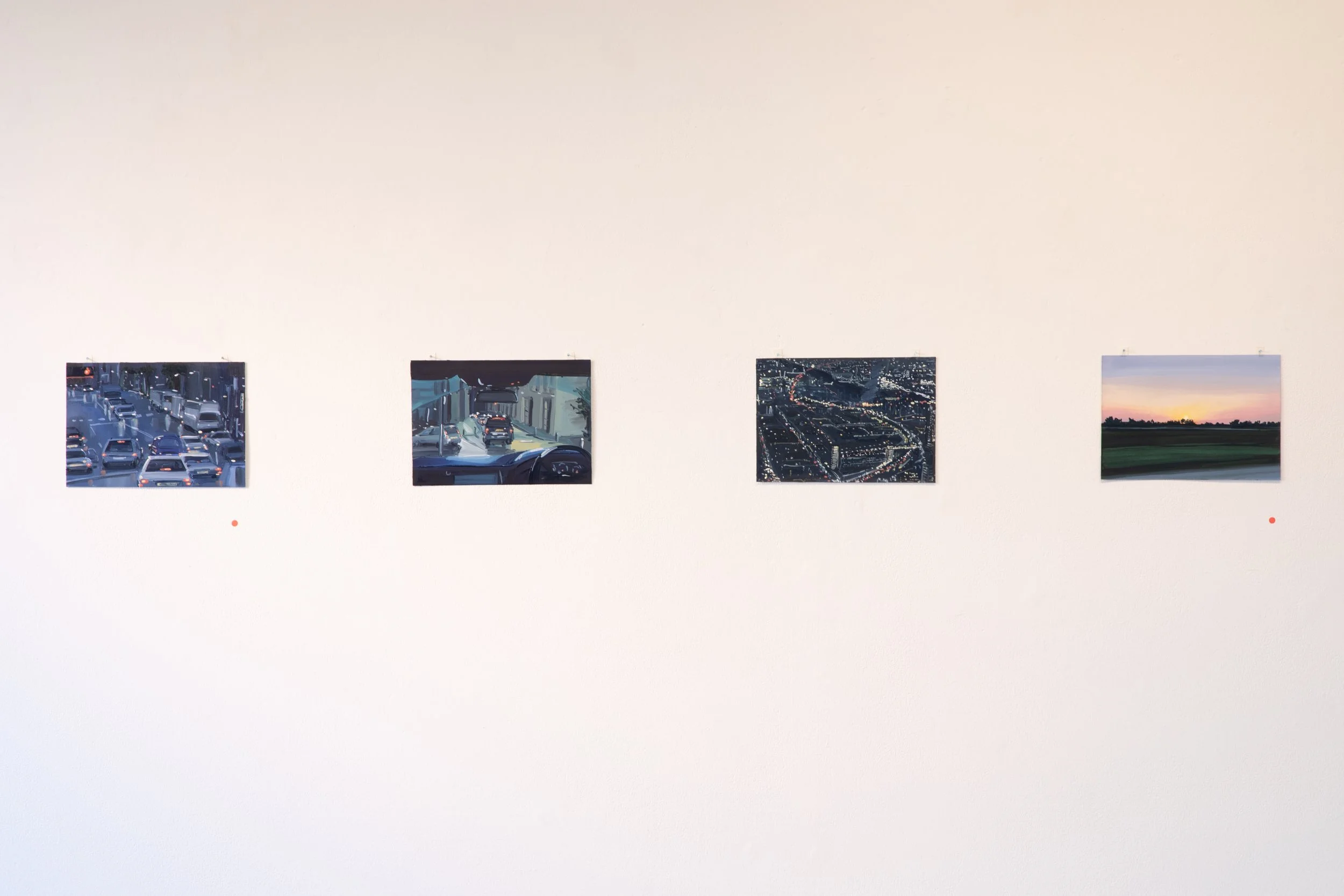 Instal view - a kind of dark, two person show with Daniel Coleman, curated by Brian Mac Domhnaill Lavit Gallery, Cork. image courtesy of Brian Mac Domhnaill 