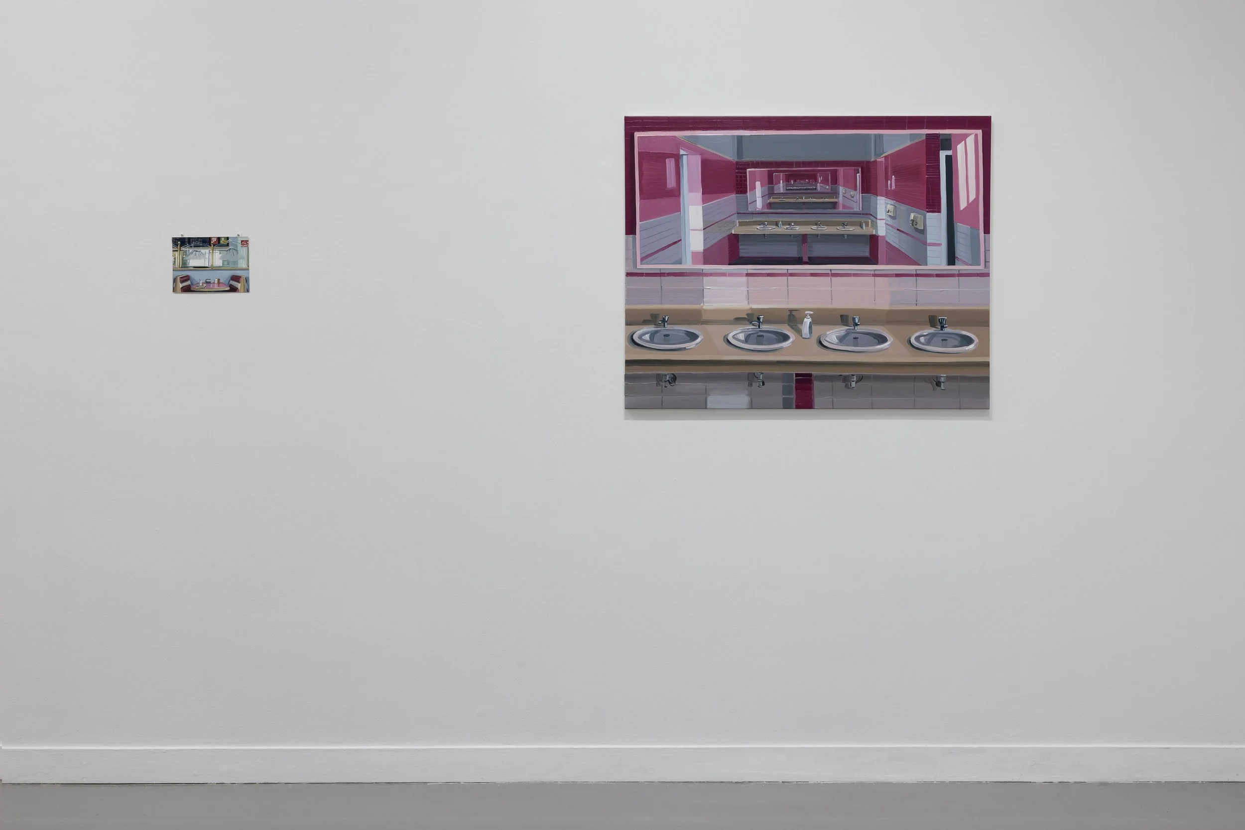 Chipper & Rest Room - installation view