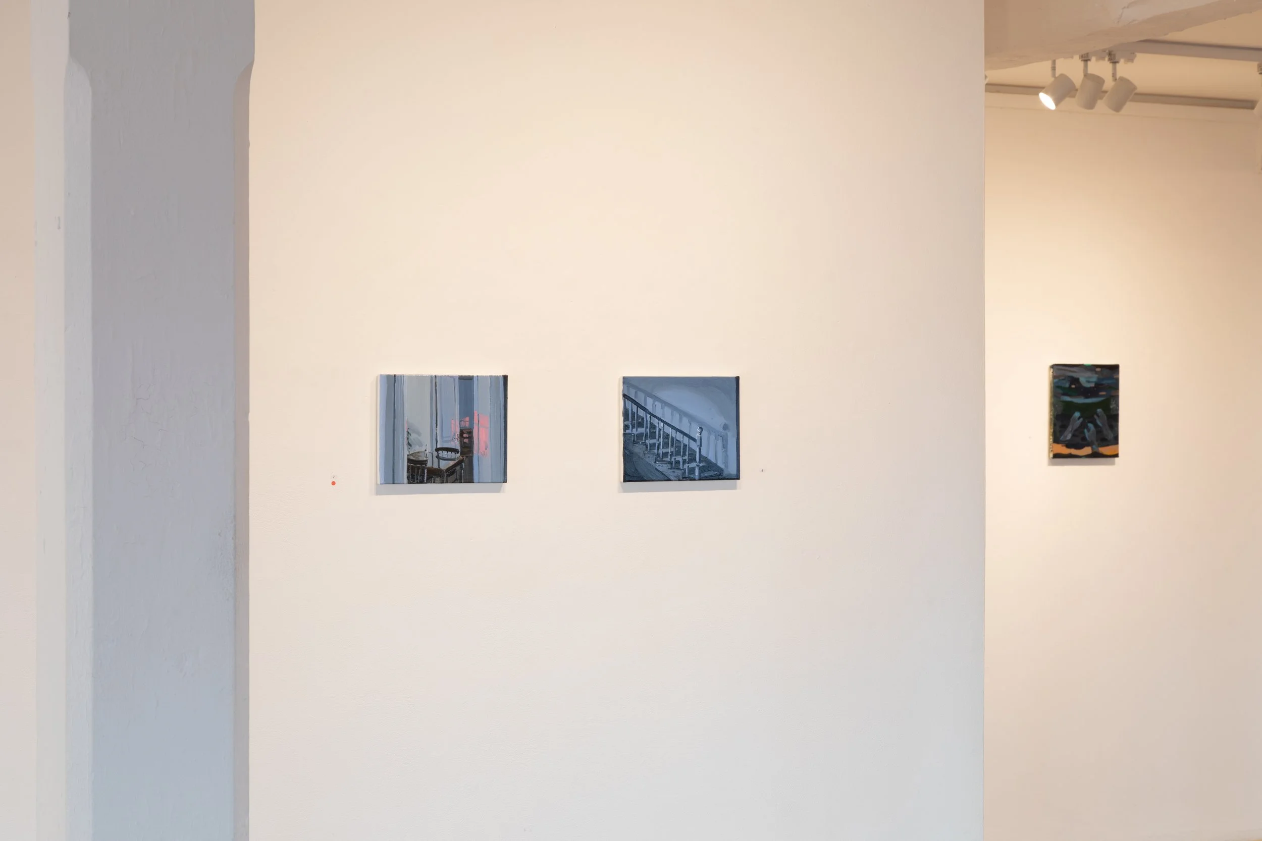 instal view, a kind of dark featuring work by Ciara Roche & Daniel Coleman, Lavit Gallery, Cork. image courtesy of Brian Mac Domhnaill