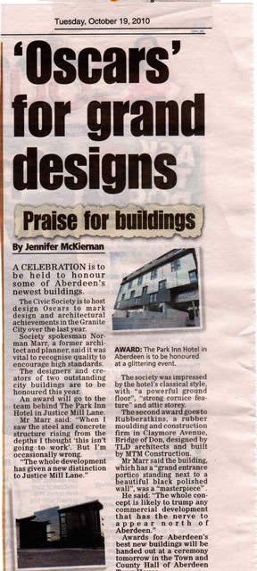 Rubberatkins new building wins design award