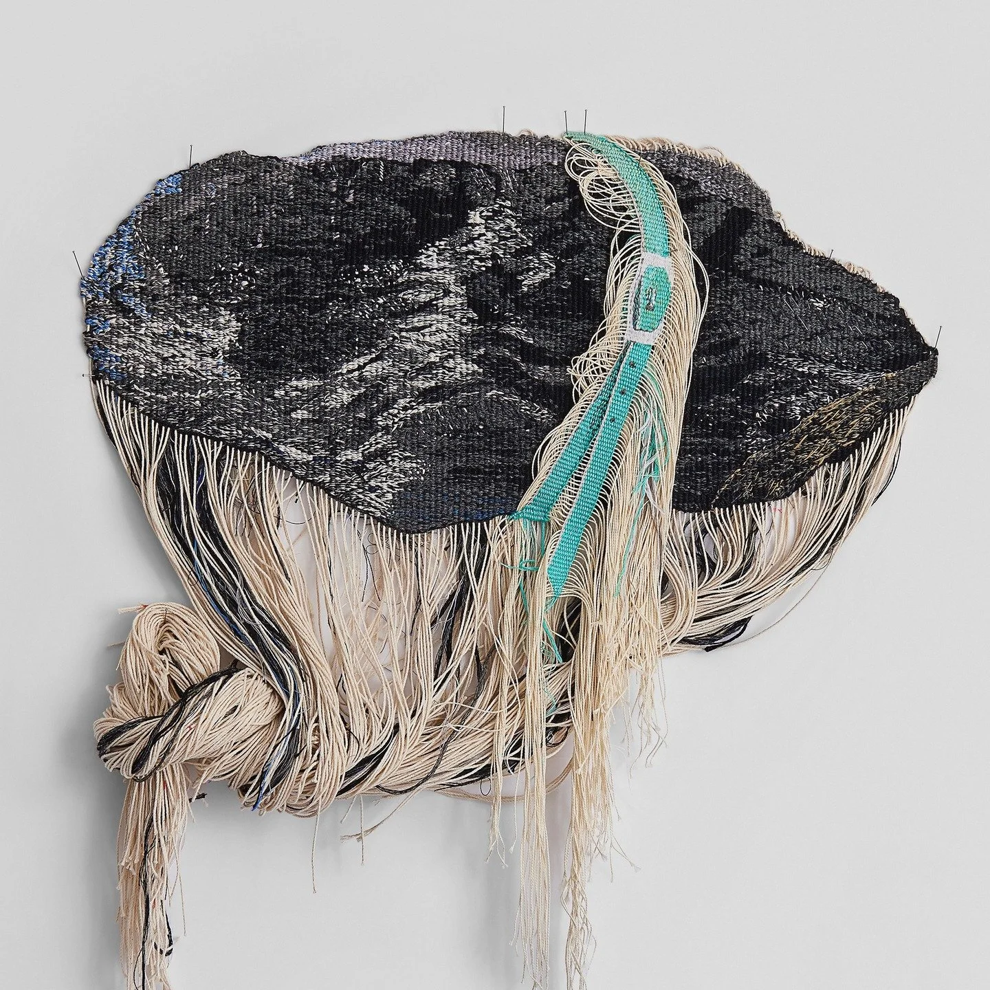 Hand woven tapestry weaving, an ancient technique, is not about fancy weave structures or complex thread movements - it's simply weft over and under warp, on repeat. I love this link back to ancient times whilst making observations about our modern w