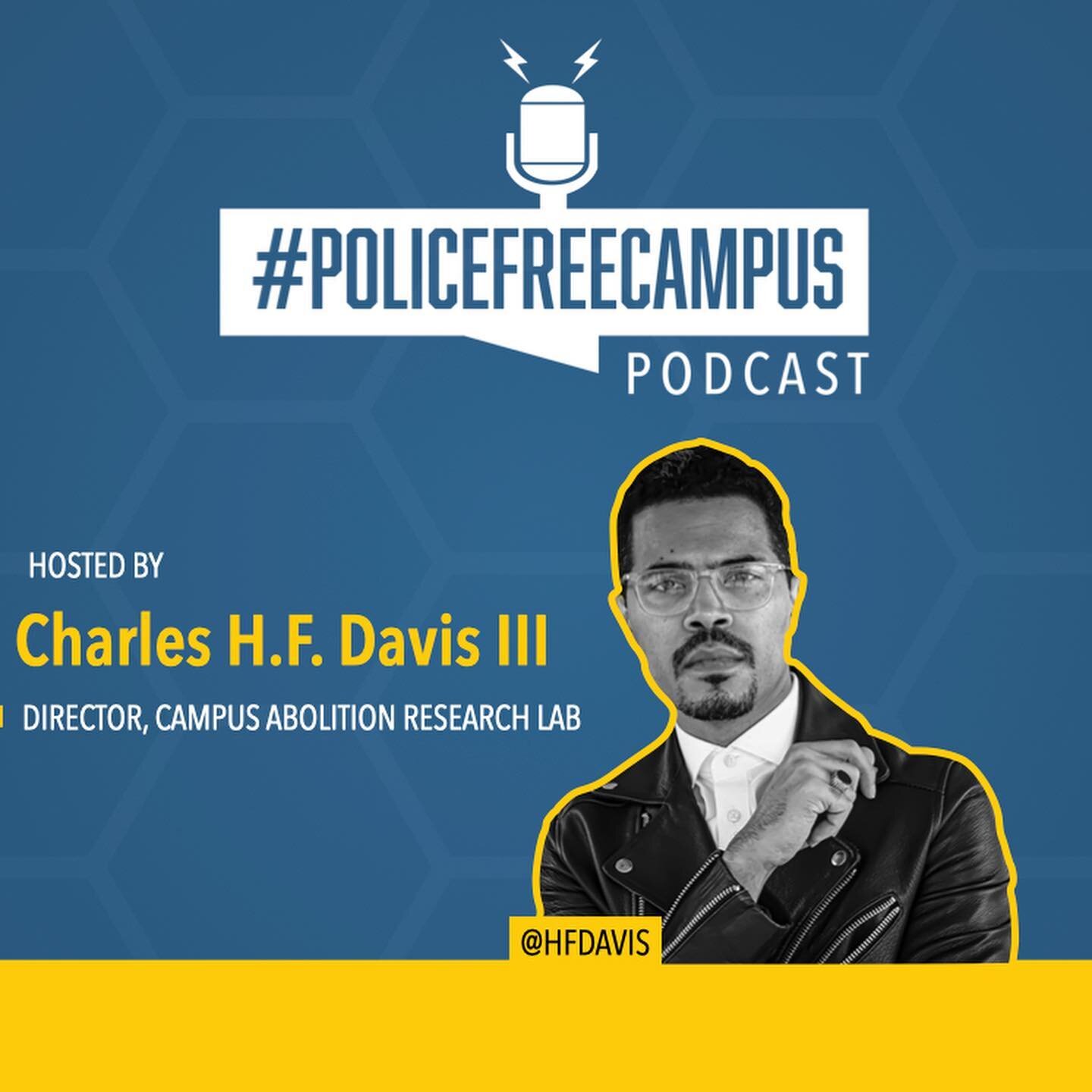 Welcome to the #PoliceFreeCampus Podcast!

This series brings together comrades and colleagues working to reimagine colleges, universities, and a world without police.

Building on the work initiated by the @S4BLCollective , which introduced the #Pol