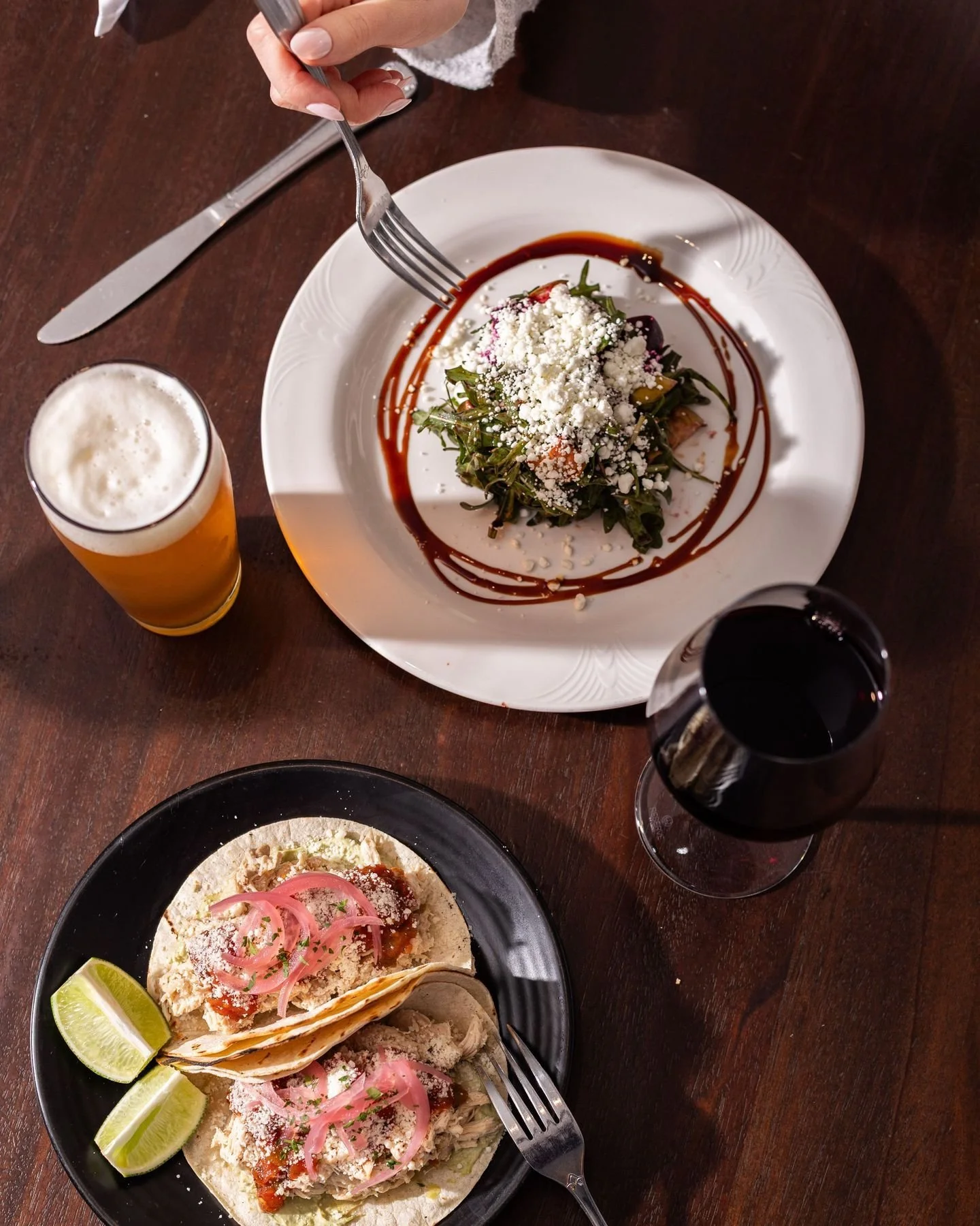 Thursday nights at Harbor Bistro + Terrace are the pre-weekend treat we all need. Pick any 2 entrees and don't forget to choose a complimentary appetizer or dessert to go with it! 🌮🥗