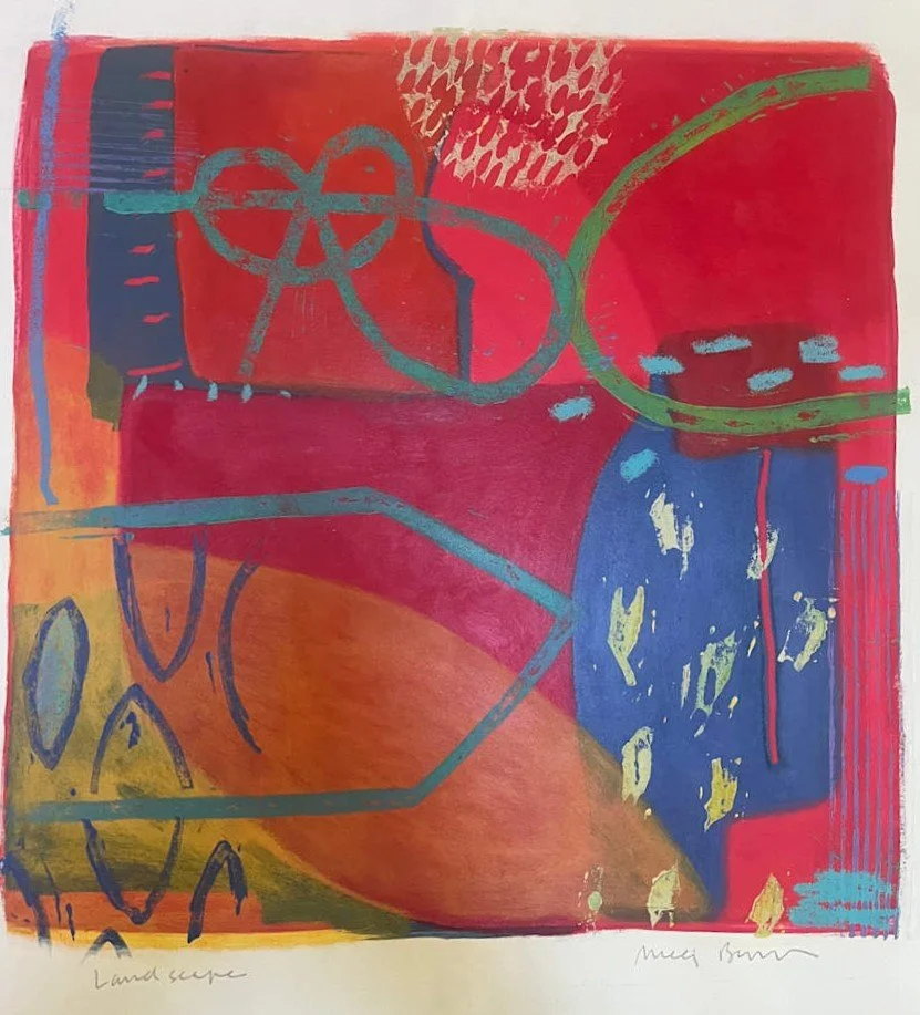 24 x 24in,
Acrylic on paper,
Gifted