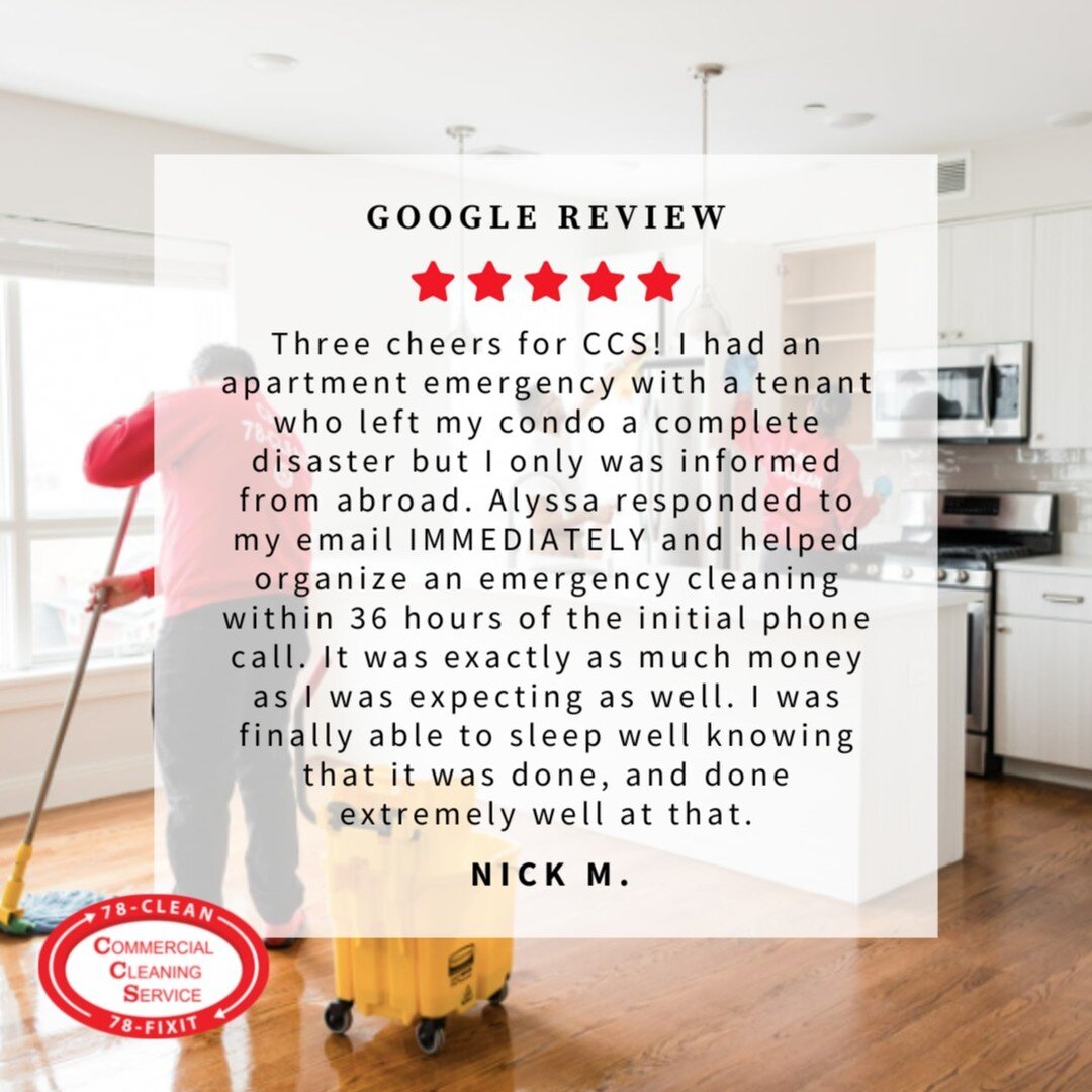 We are grateful for each and every review. We remember working with Nick and are so pleased with how things turned out. 

Don't underestimate the power of a good testimonial. Whether it's ours or another local Boston based business, be sure to share 