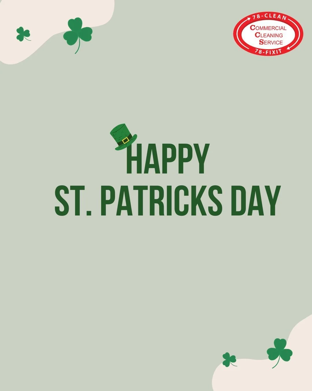 Happy St. Patrick's Day from the team here at CCS!