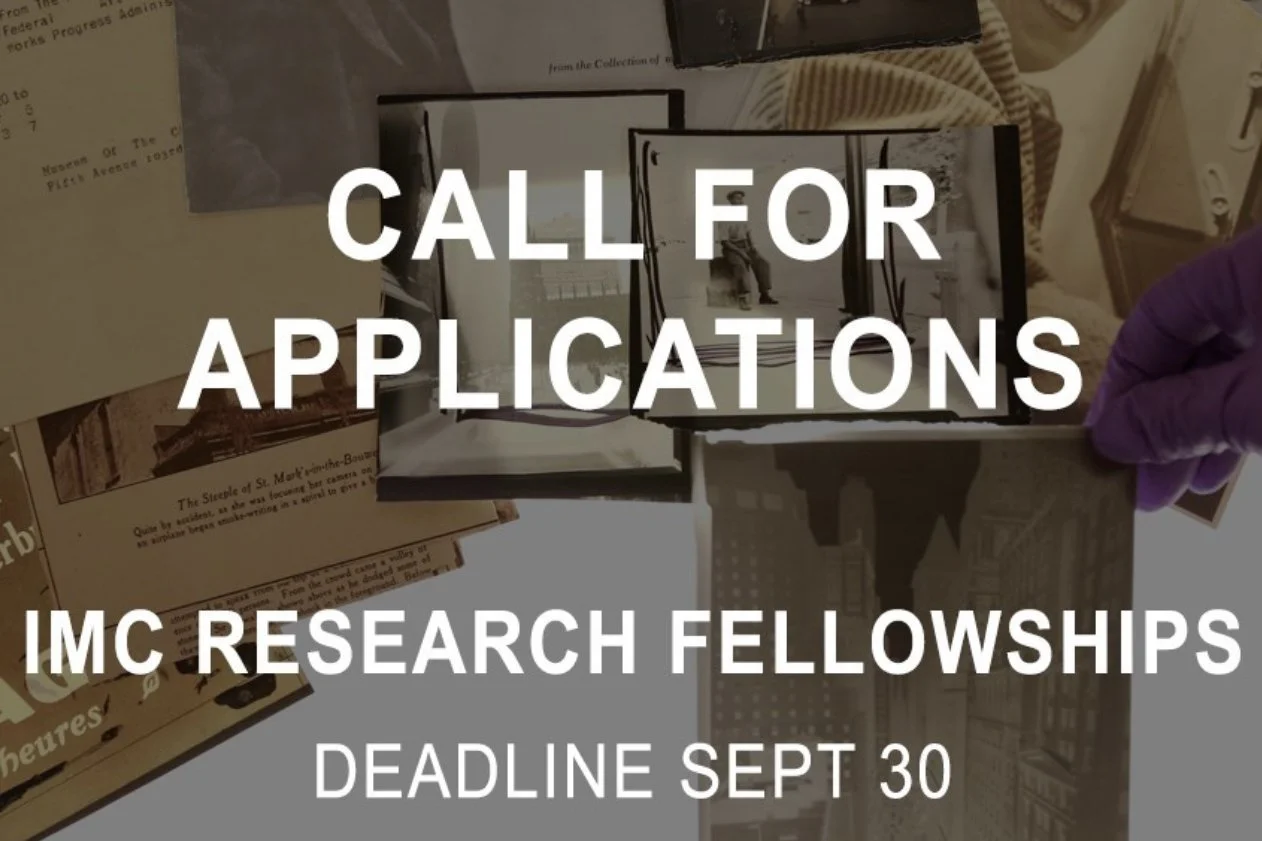 THE IMAGE CENTRE 2025 Research Fellowships