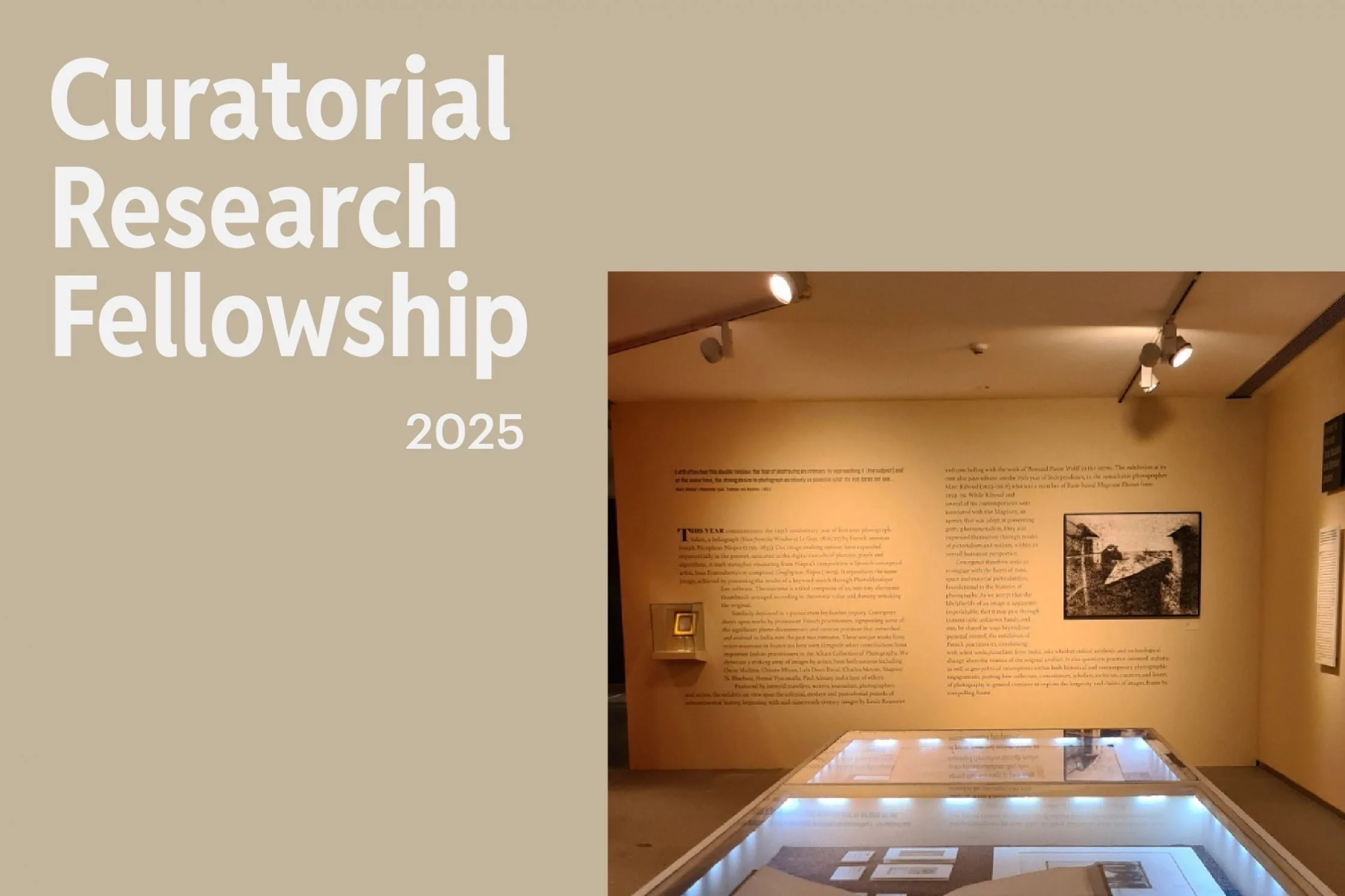 Curatorial Research Fellowship