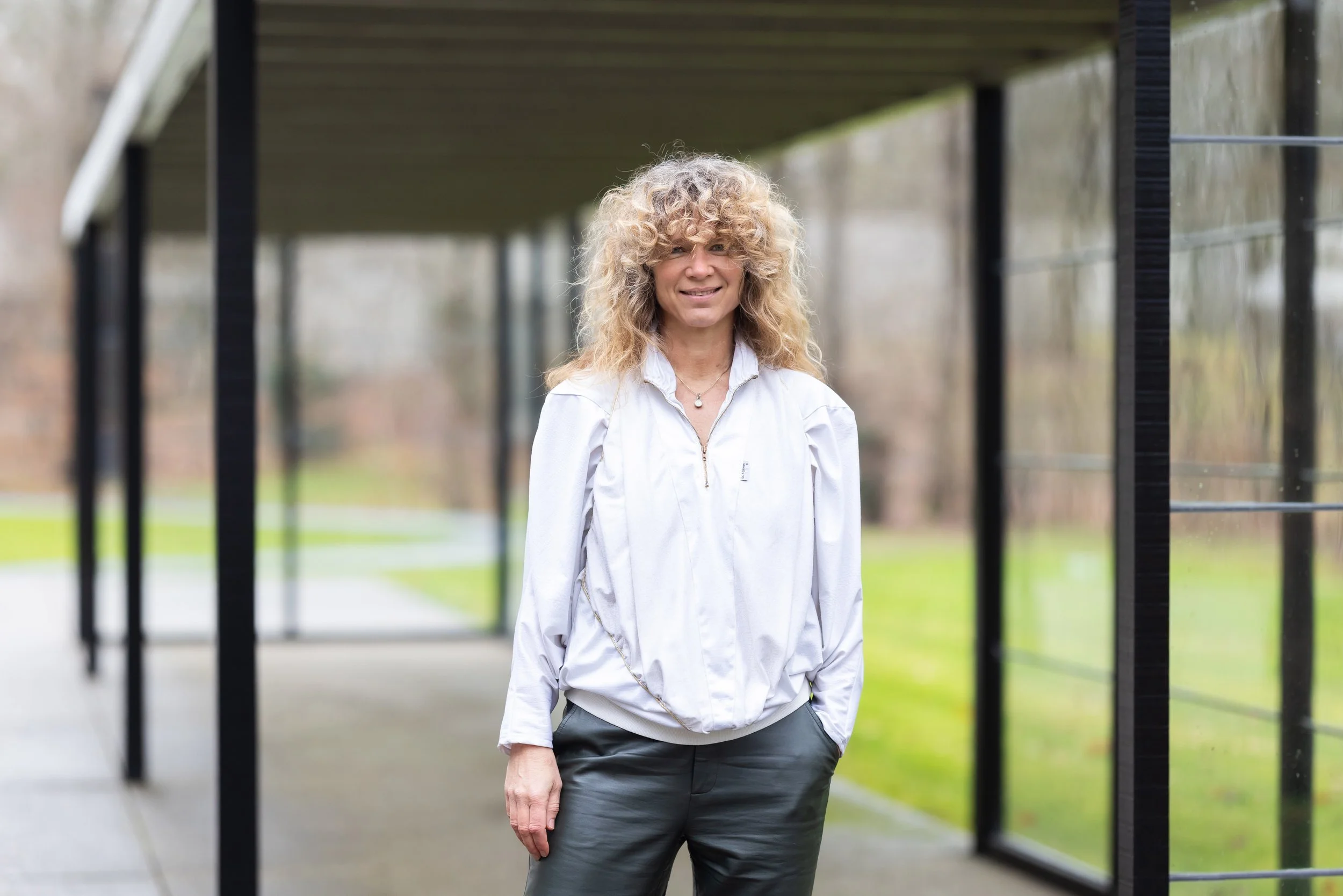 Orlando Maaike Gouwenberg, Director of Sonsbeek Art Projects. Photo: Marieke Wijntjes, 2025.