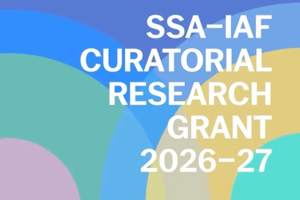 SSA-IAF Curatorial Research Grant 2026–27&nbsp;