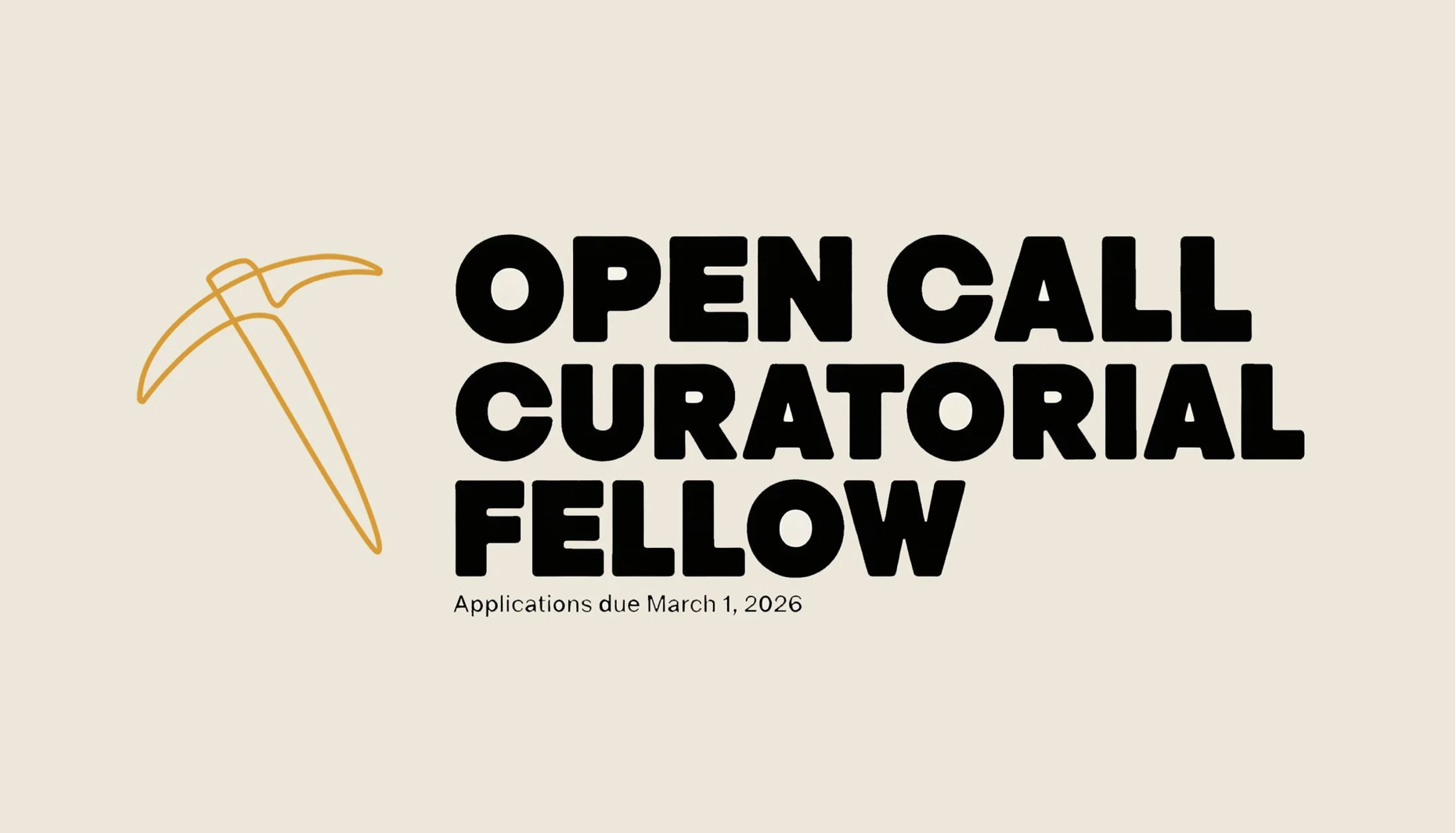 Curatorial Research Fellowship – BROADCAST Program