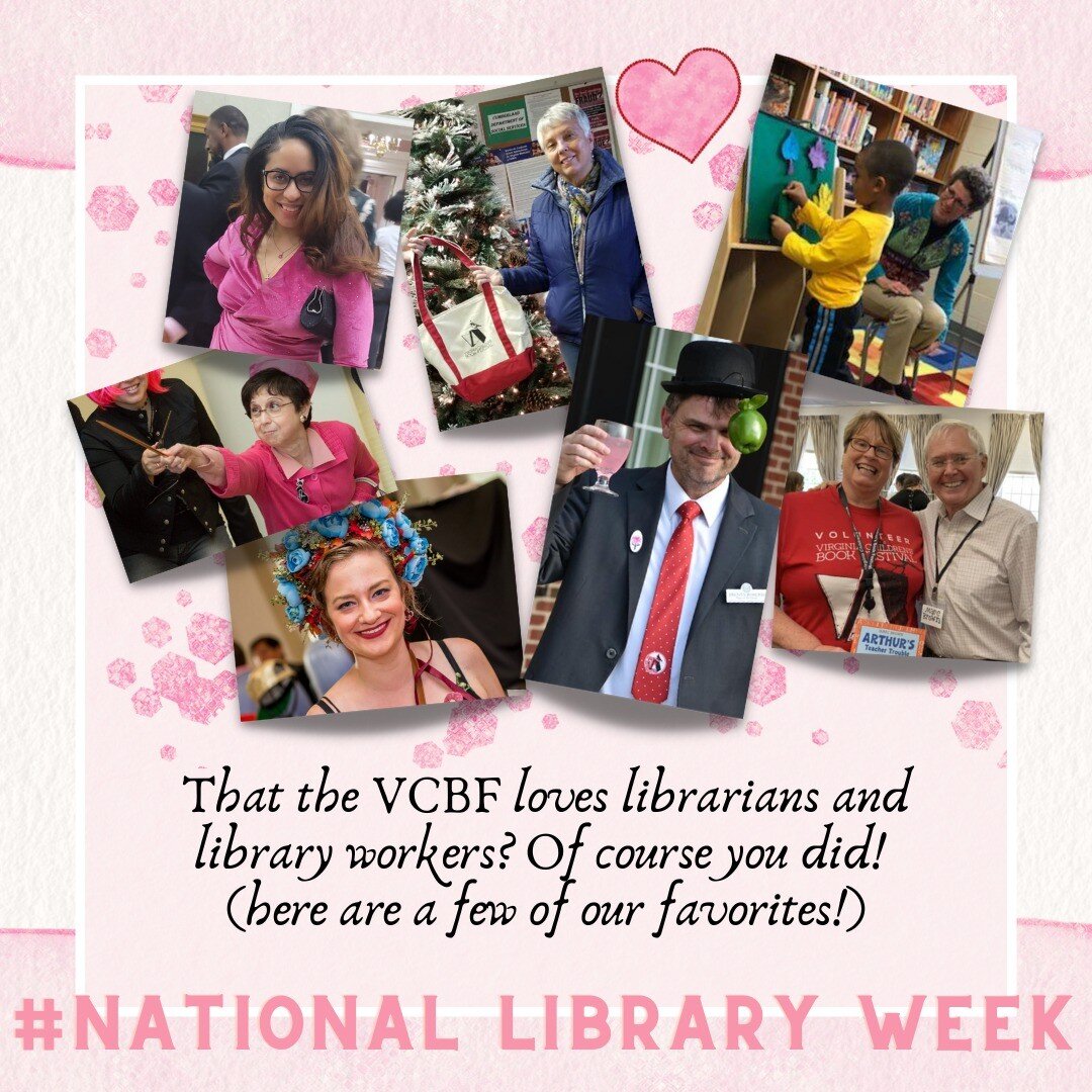 Librarians and library works are some of our most staunch supporters (and volunteers!). Here's to them this week and every week!
#nationallibraryweek #librarians #libraries