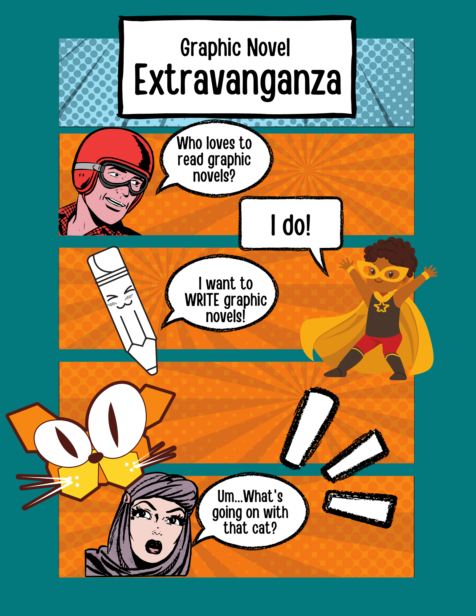 Green Orange Comic Strips Reported Speech Worksheet.png