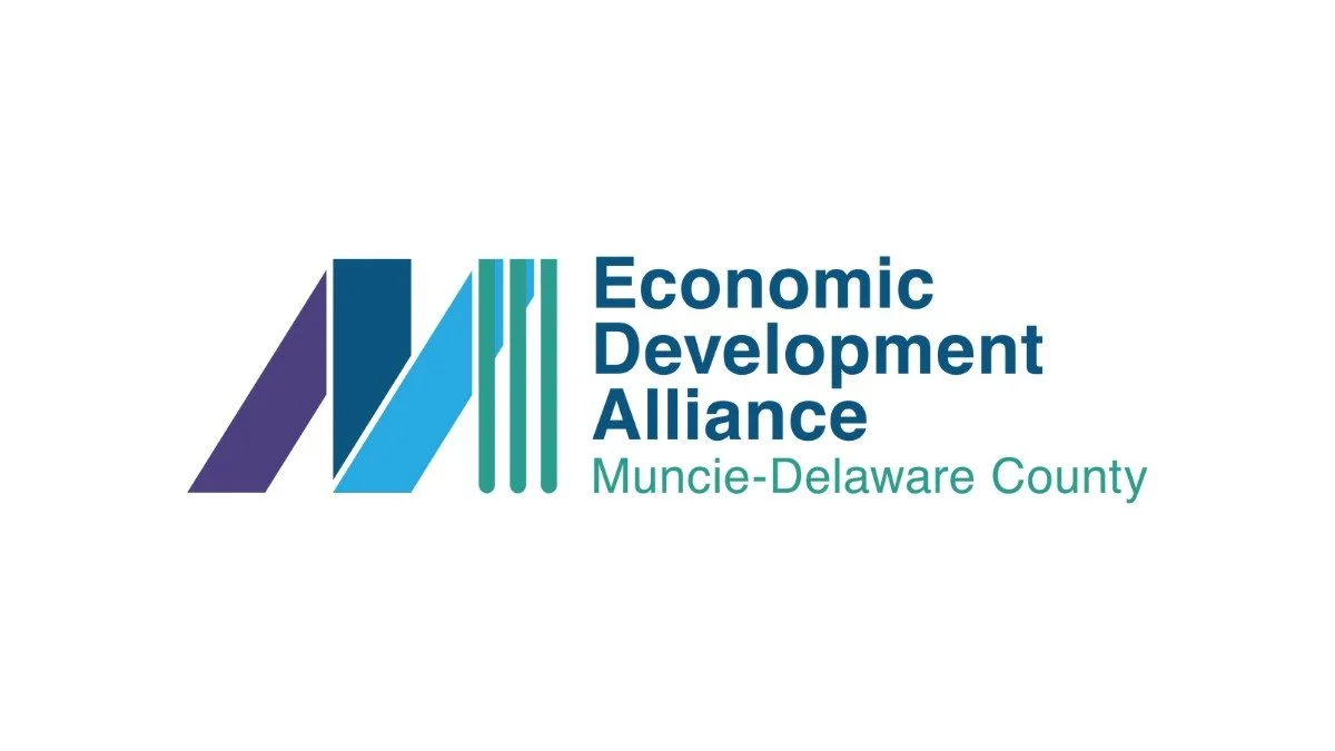 Logo of the Economic Development Alliance Muncie-Delaware County