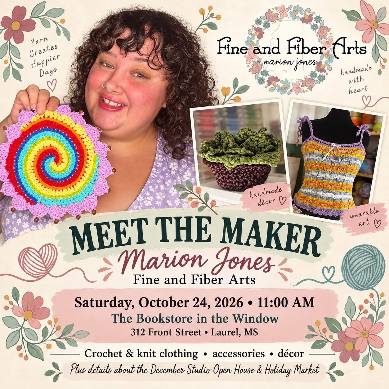 Meet the Maker of Fine and Fiber Arts