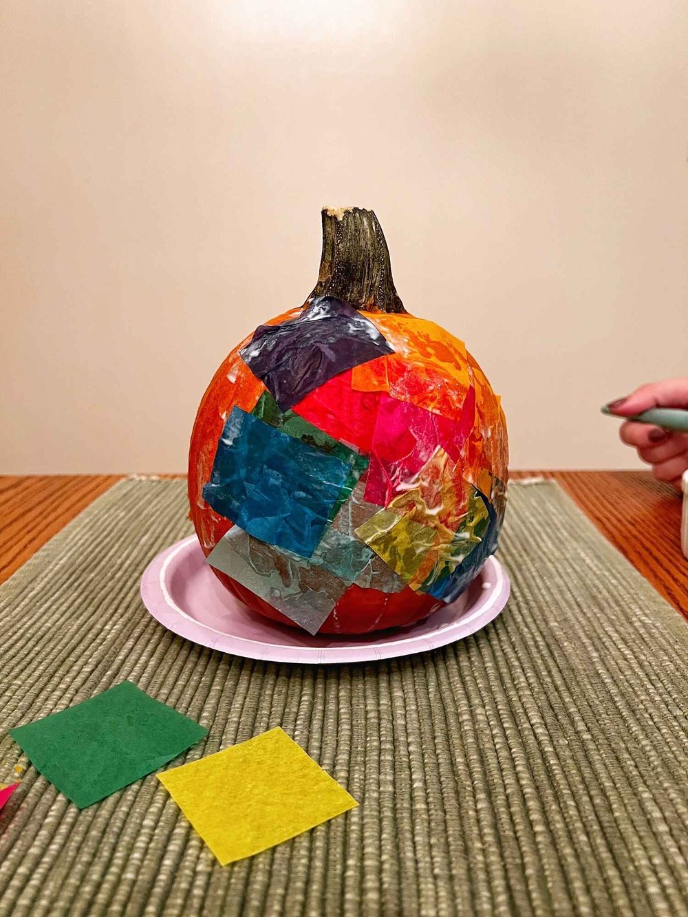 No Carve Pumpkin Decorating Ideas for Your Toddler Scary Stained Glass 1 (1).jpg