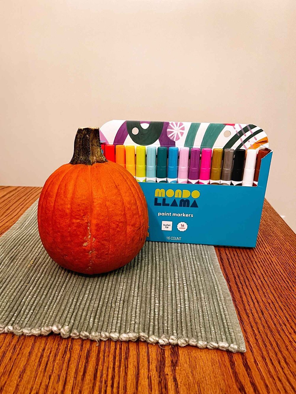 No Carve Pumpkin Decorating Ideas for Your Toddler Paint Marker Pumpkin 2 (1).jpg