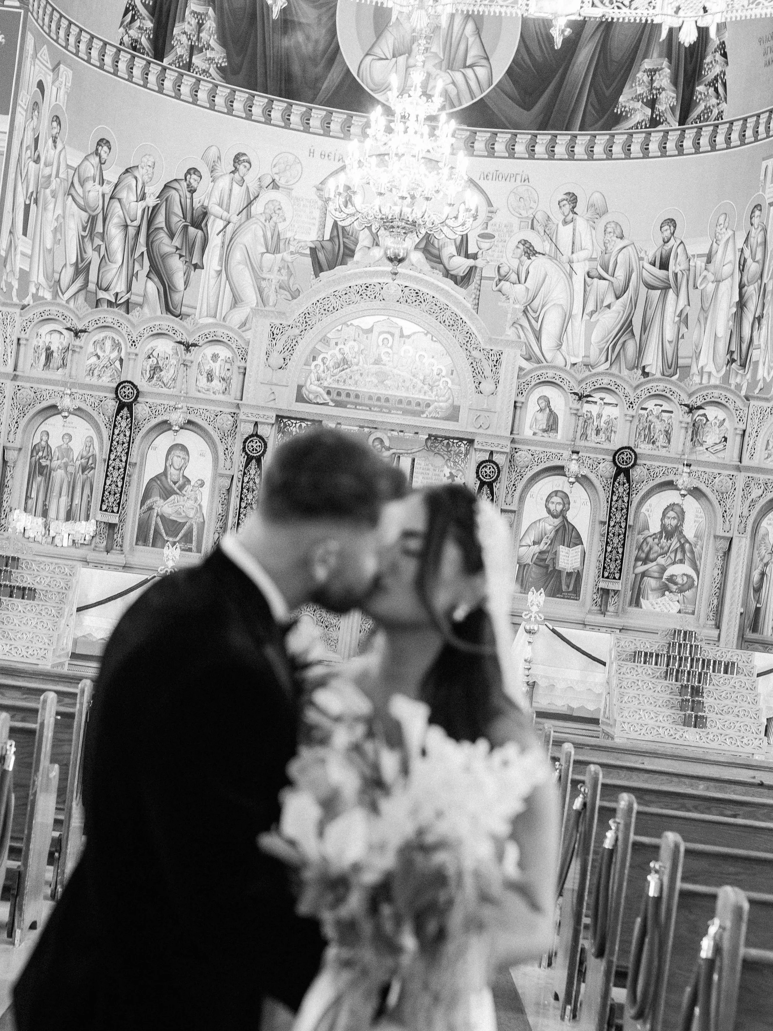 we snuck back into the church for a few extra portraits - taking a quiet moment to appreciate the ornate details, the history, and the significance of the space where they had just said &ldquo;i do&rdquo; 🤍

a little reminder for future couples: you