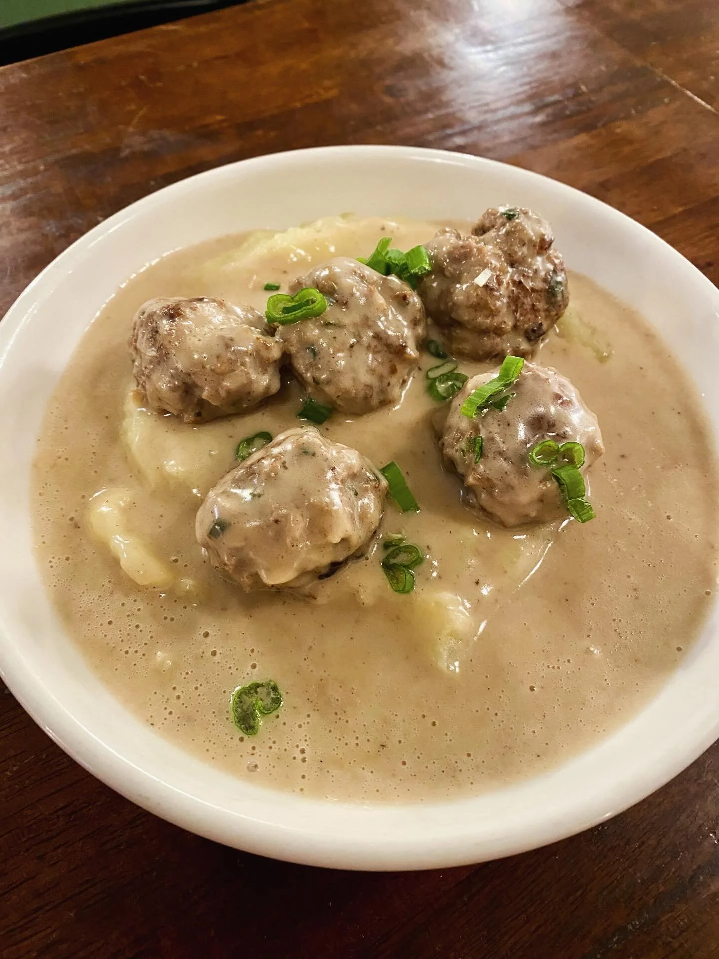 Specials this week: Beer Battered Zucchini; Cabbage, Pepper, Onion Fritters; West African Peanut Butter Soup; Swedish Meatballs with Mashed Potatoes and a Cream Sauce; Sticky Toffee Pudding. #theopossumstale #probablythebestpubinjonesborough #possumb