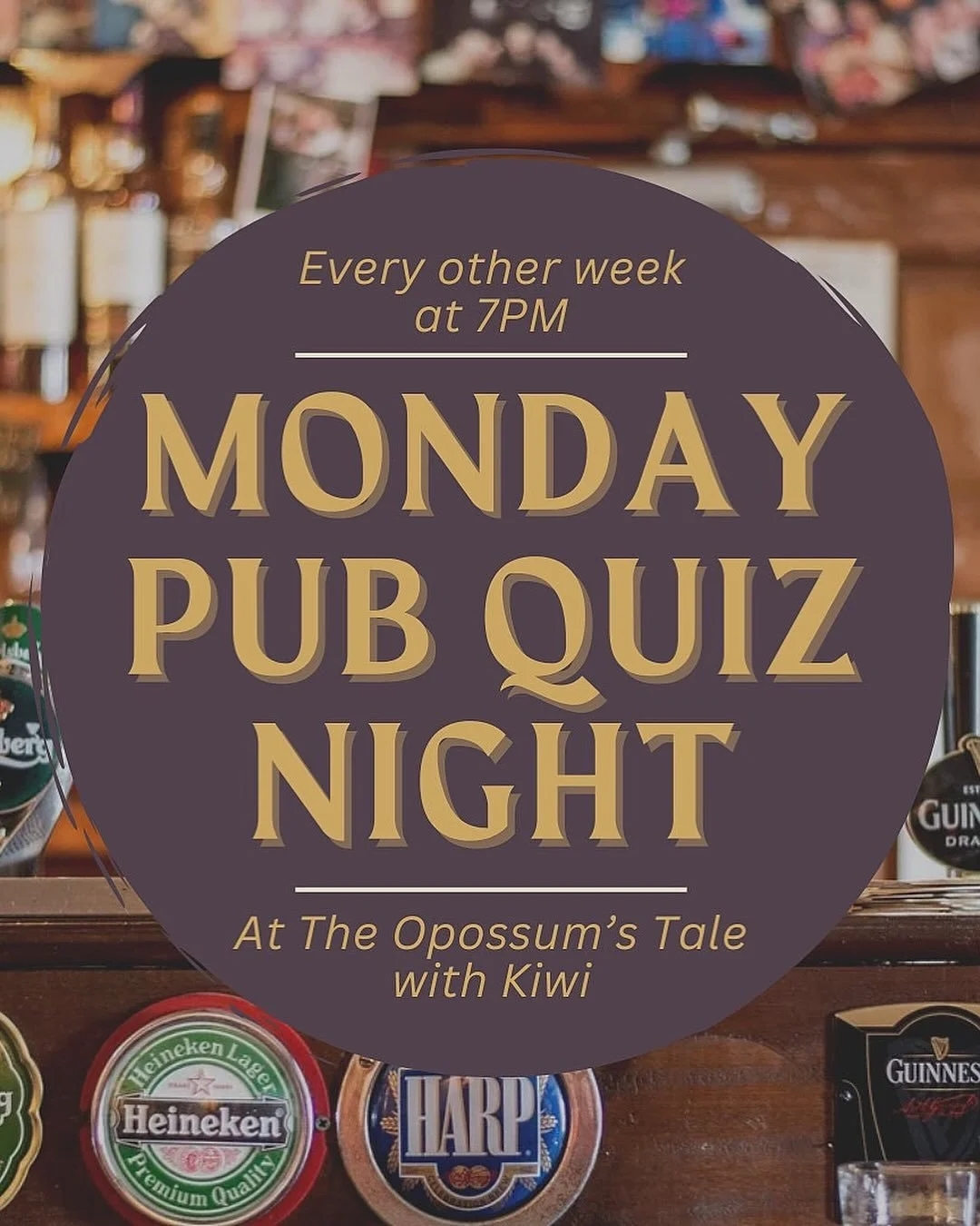 Oooops!! Our special tonight is actually Pickle Brined Fried Chicken or Tofu Sandwiches and Miso Peanut Butter cookies for dessert. And yes, we are having trivia tonight with @triviawithkiwi!! Can&rsquo;t wait to see y&rsquo;all. #theopossumstale #pr