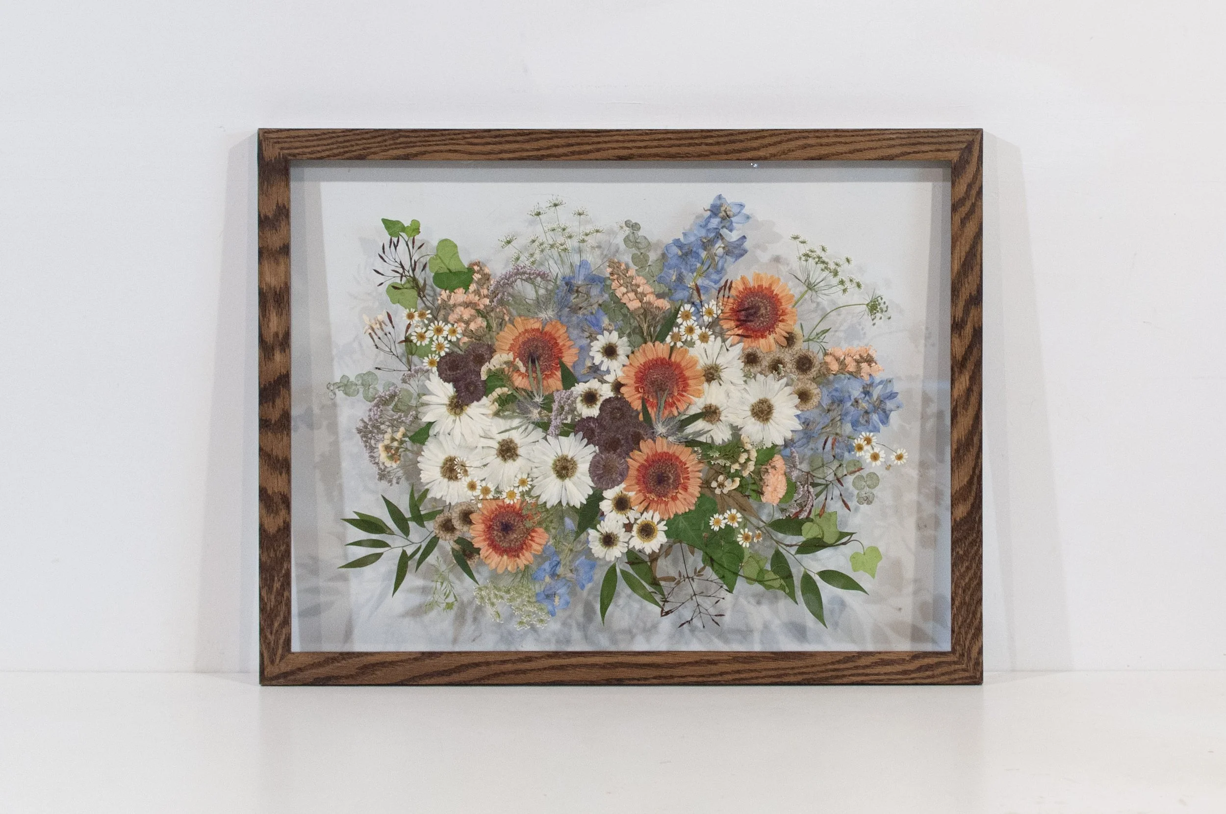 18" x 24" Float Frame, Walnut, Colour Corrected