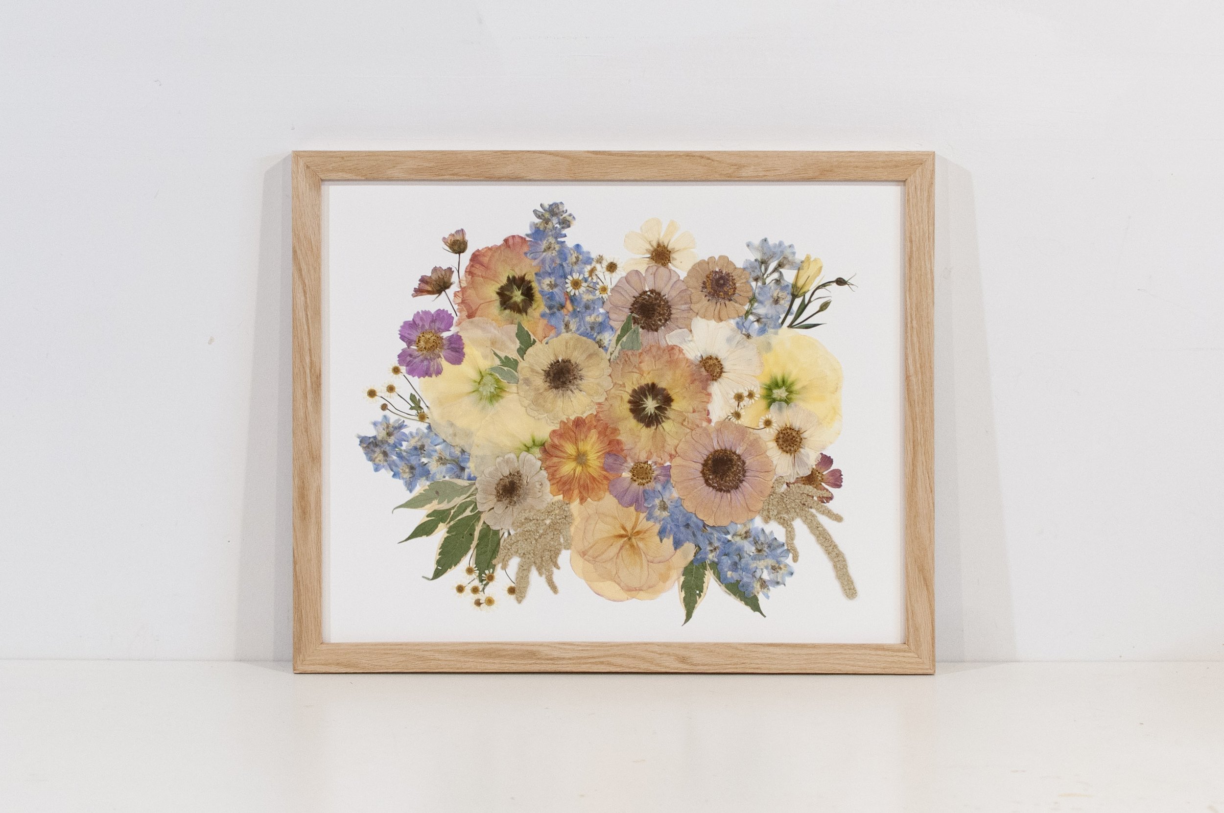 16" x 20" Standard Frame, Natural Oak