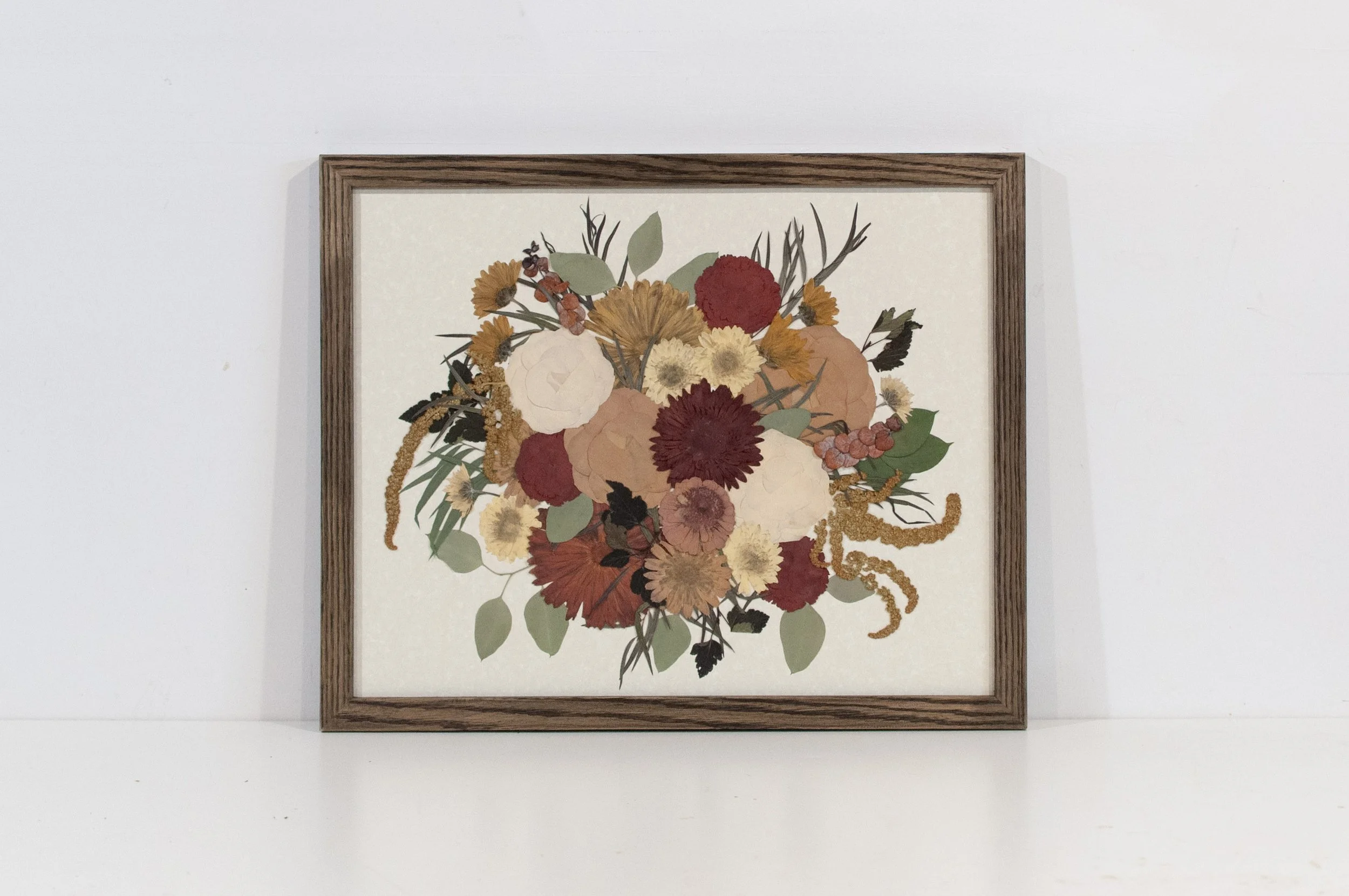 16" x 20" Standard Frame, Walnut, Parchment Backing, Colour Corrected