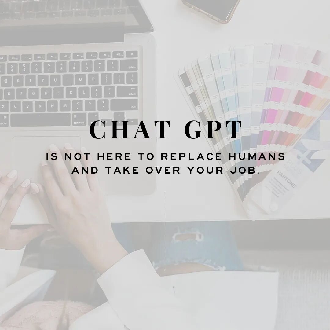 Let's get something straight.. 
AI and Chat GPT are not here to take over your jobs! 

They are not here to eliminate human existence as it exists and they are actually very useful and can help save you time.. 

AND time ⌚is money 💰 sooo.. 

Hop ove