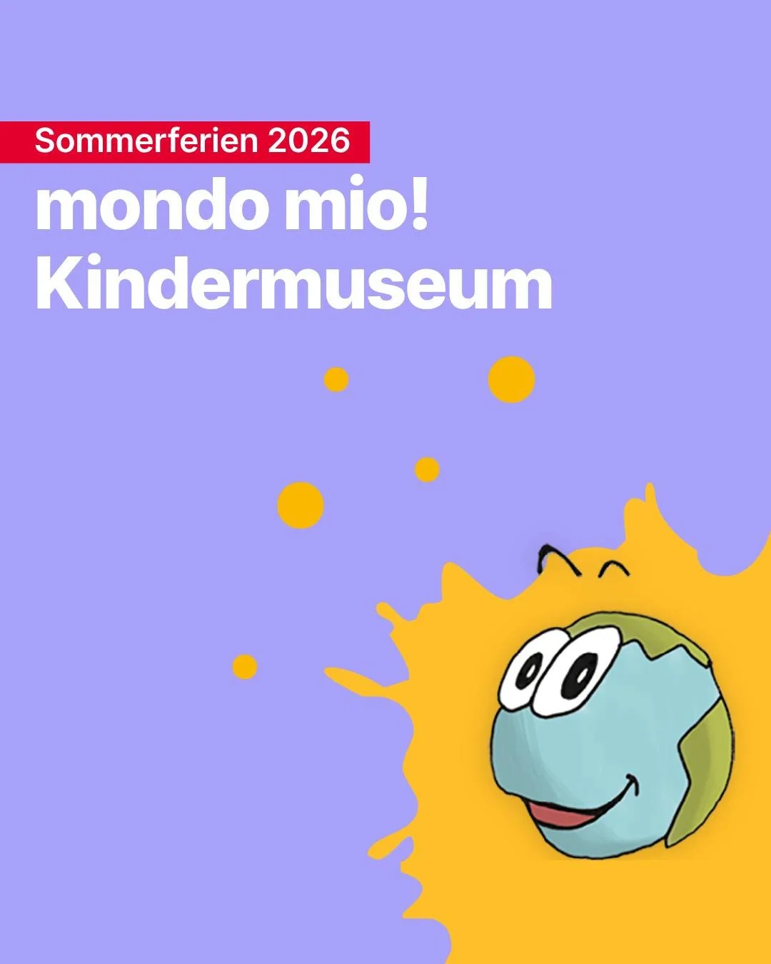 🪱 AB UNTER DIE ERDE!  Sommerferien im mondo mio Kindermuseum🪱

Die Sonderausstellung &bdquo;unSICHTBAR verbunden. Im Boden." nimmt euch mit auf eine Forschungsreise in die Schatzkammer unter unseren F&uuml;&szlig;en &ndash; vom Regenwurm bis z