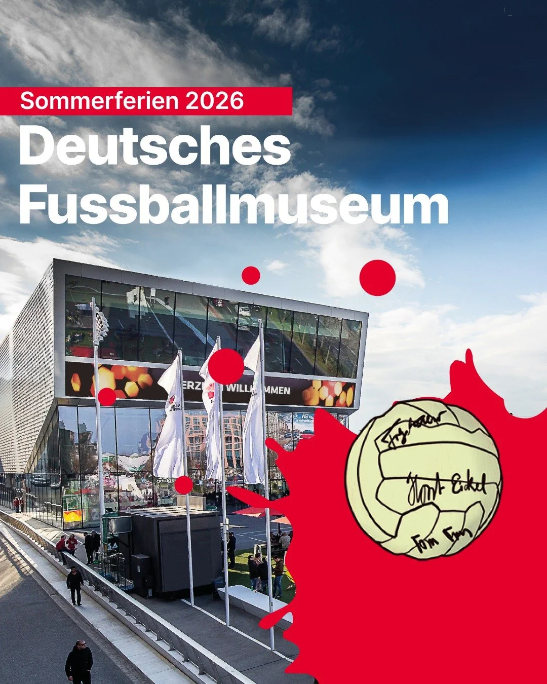 ⚽ SOMMERFERIEN IM DEUTSCHEN FUSSBALLMUSEUM ⚽

Die Wartezeit bis zum Bundesliga-Start am 28. August nicht mehr lang! 
Bis zum 1. September wird's richtig bunt. 🙌

🦸 Sonderausstellung SUPERHEROES: Taucht ein in die 360&deg;-Schau &uuml;ber Jamal Musi