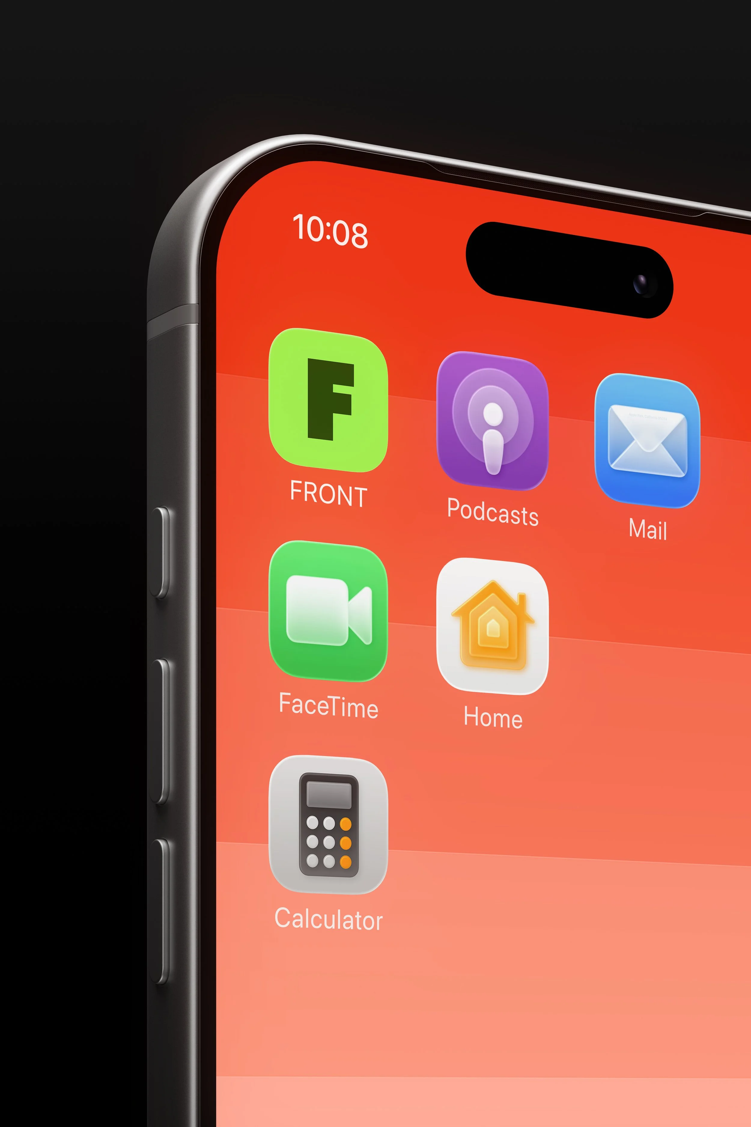 iPhone 17 Pro mockup showing customizable home screen with multiple app icons