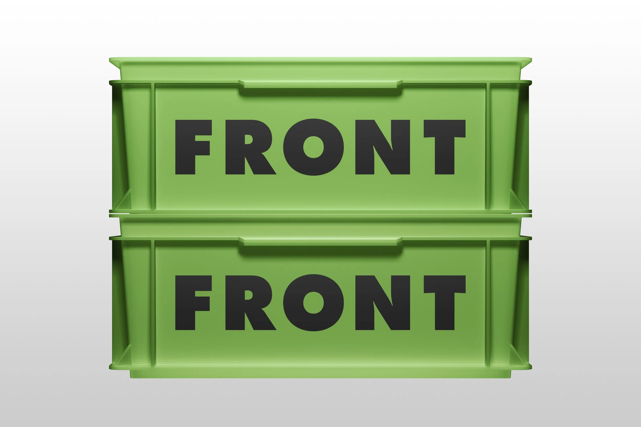 Plastic Crate Mockup 002