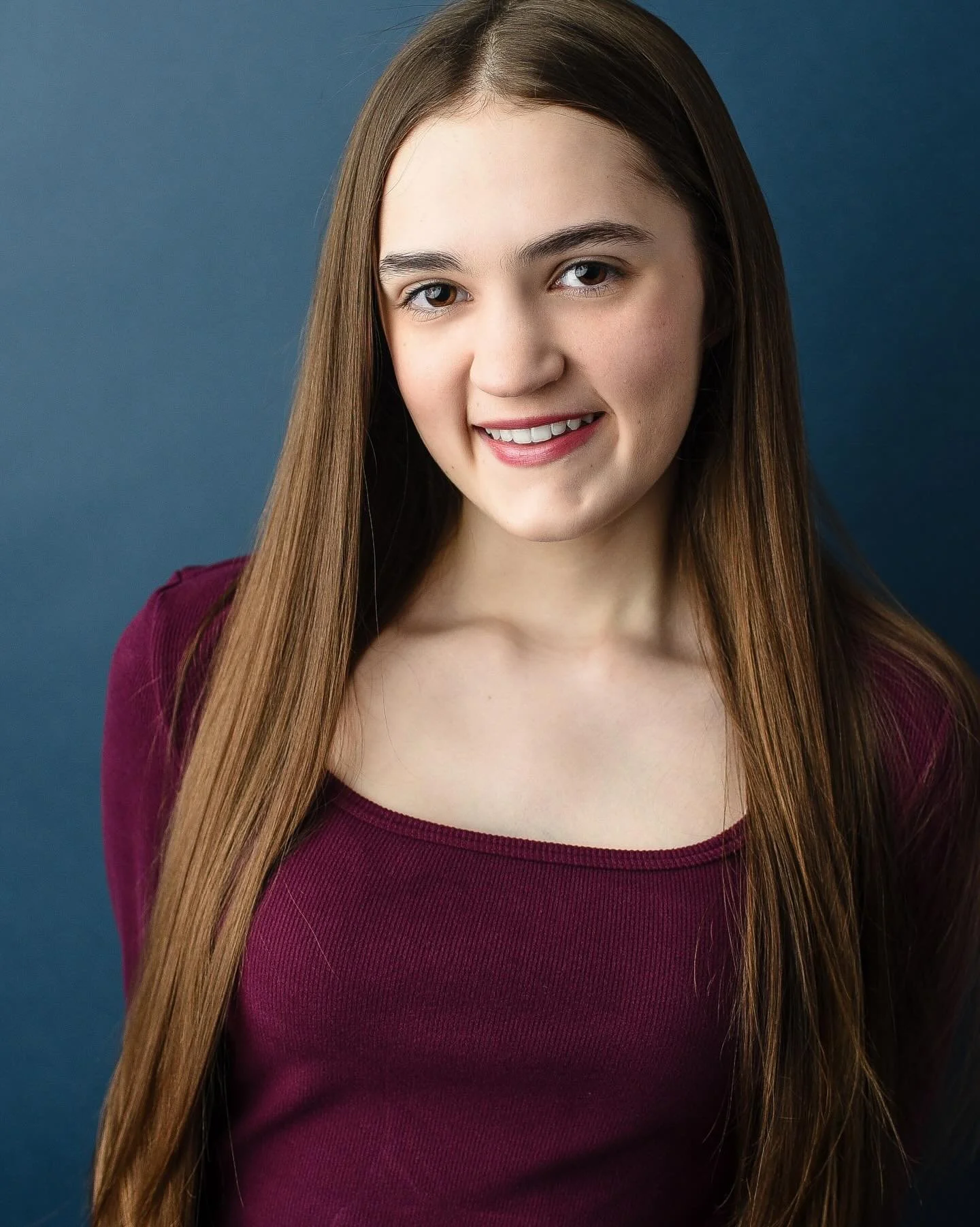 Headshot goal at age 16... some to play younger and some to play true to age/SLIGHTLY older. How did we do? 

Things that we take into account to make this happen- 
✅ color choices
✅ styling/wardrobe choices
✅ attitude &amp; vibe

@alexandria.danley 