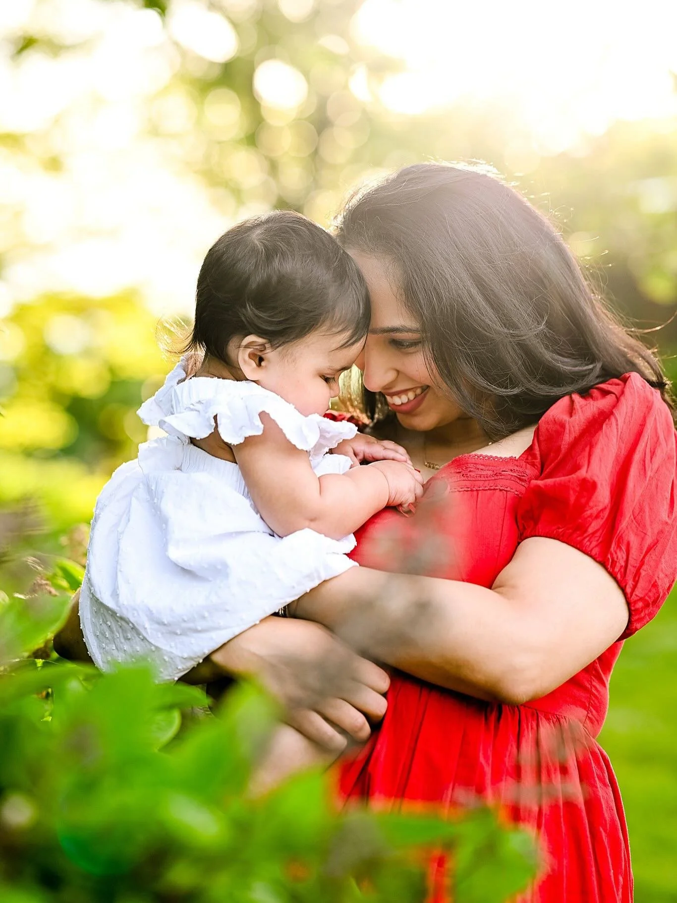 It was worth the wait for golden hour light after a rescheduled rain date for this beautiful mother daughter duo! 

www.lindsaychanphotography.com