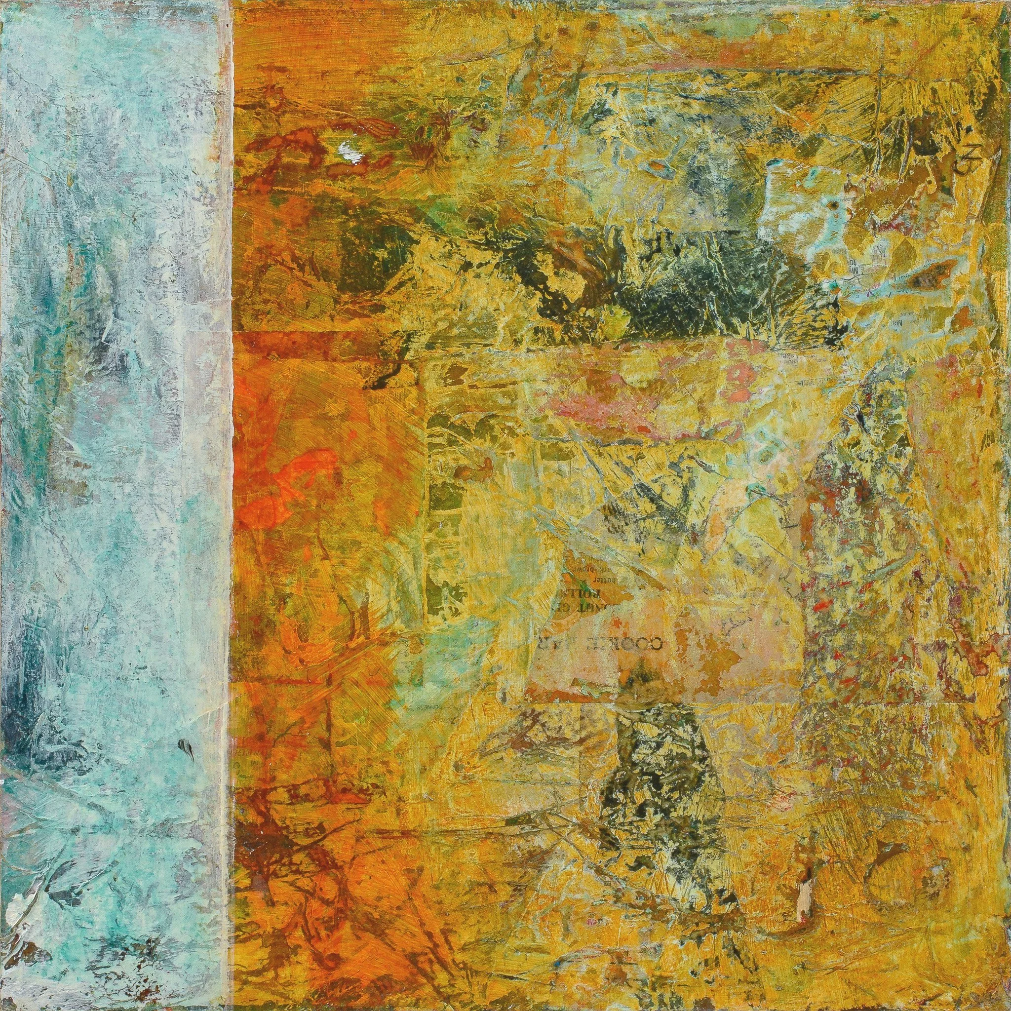 Swimming in the Inferno 2 
12" x 12" (SOLD)