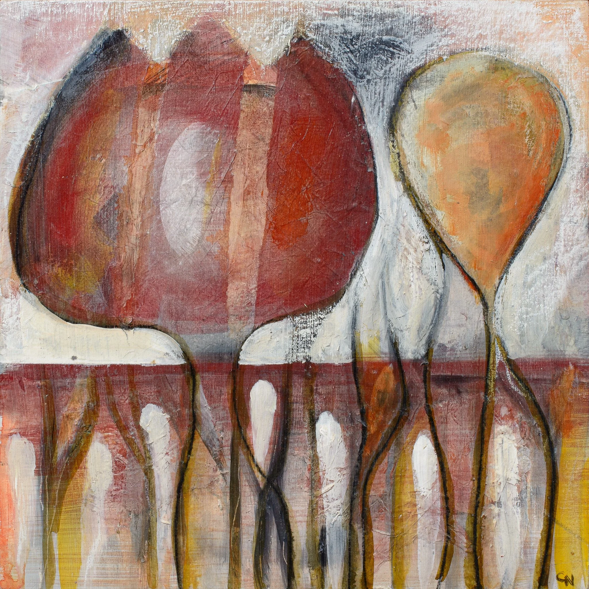 Roots of Desire 
12" x 12", framed 
$200