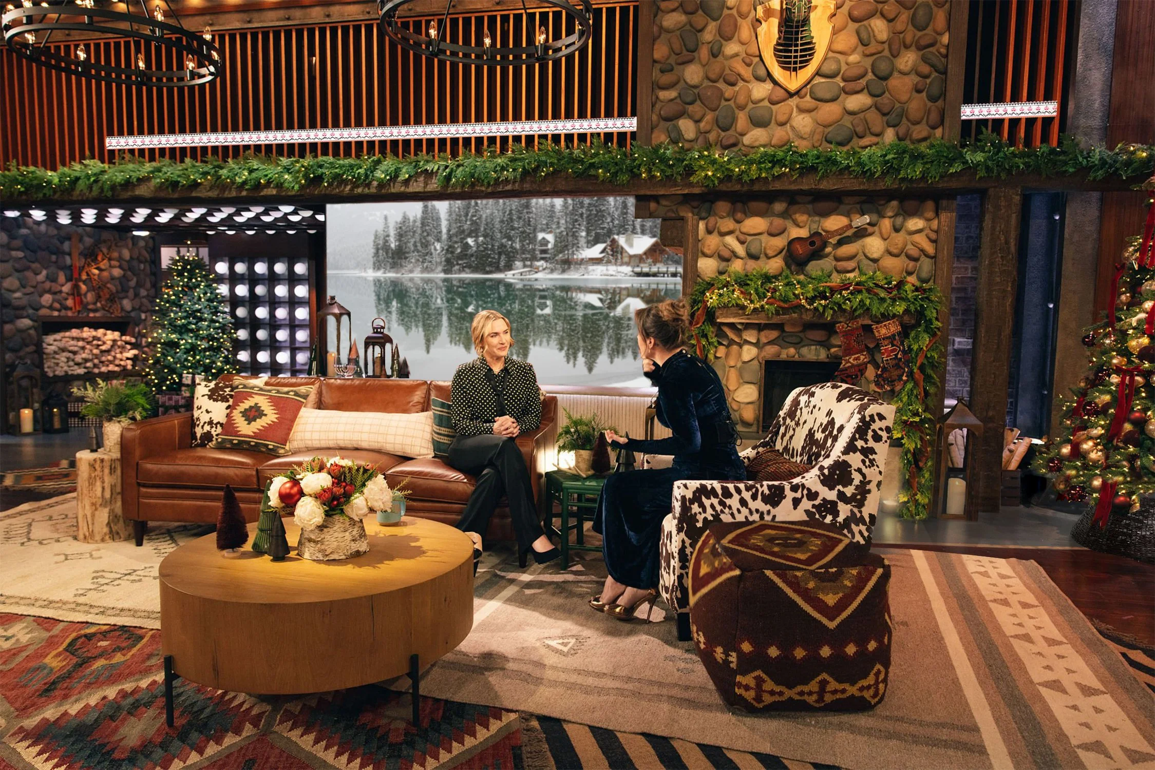 Kate Winslet on our Holiday Set 2025