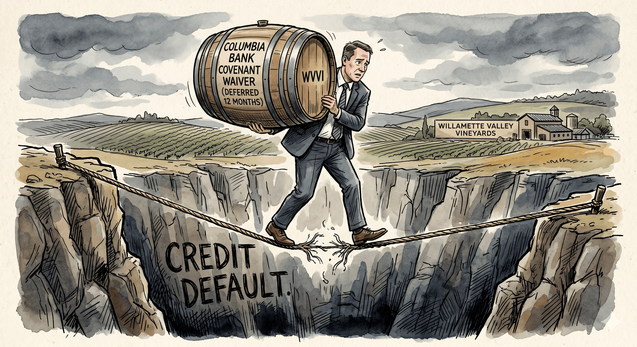 WILLAMETTE VALLEY VINEYARDS (WVVI): SOUR GRAPES, STRESSED DISTRIBUTOR ...