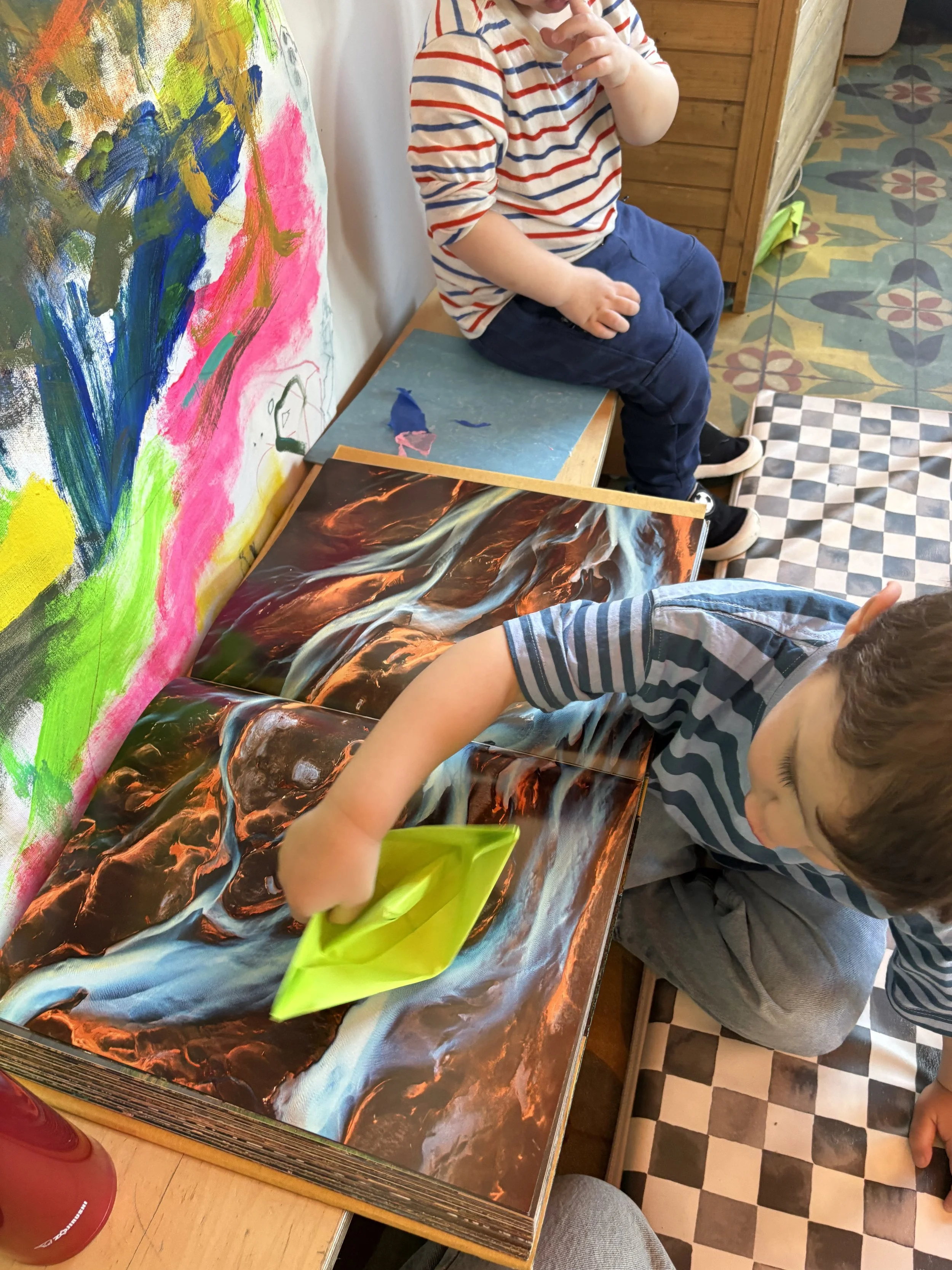 Can we pretend we are in an airplane looking down? 