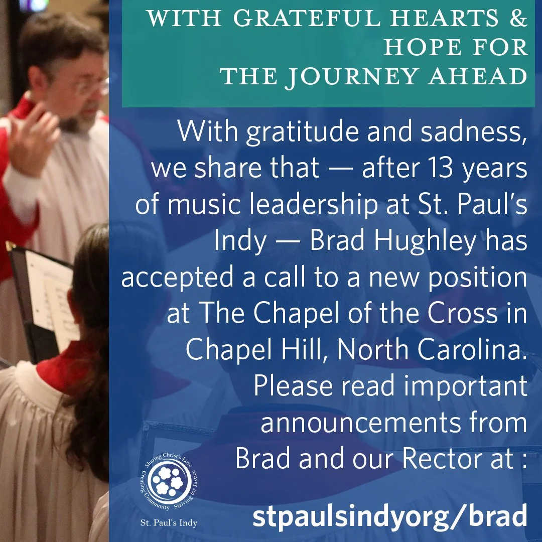 Staff Transition Update from Brad Hughley &amp; Loren Lasch