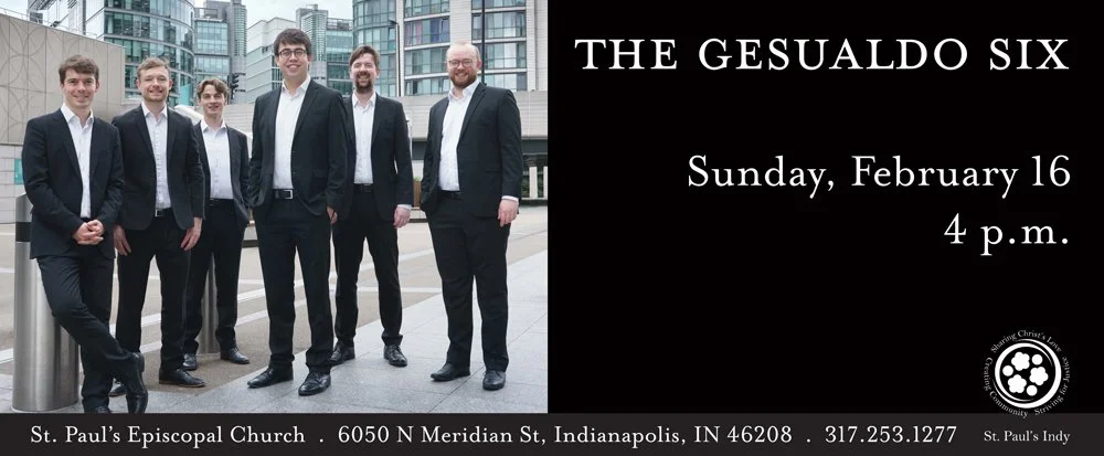 The Gesualdo Six Concert — St. Paul's Indy