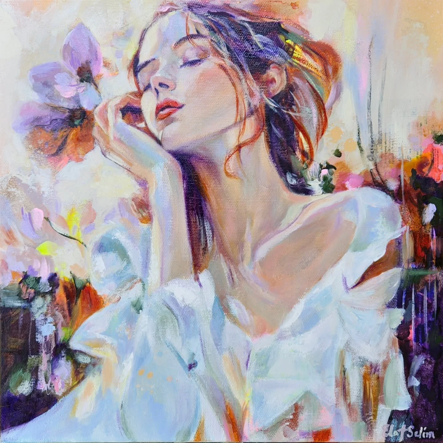 'Let the Day Be Beautiful' 🍂🤍

A new original, coming soon to Santini Gallery @santinigallery ✨️