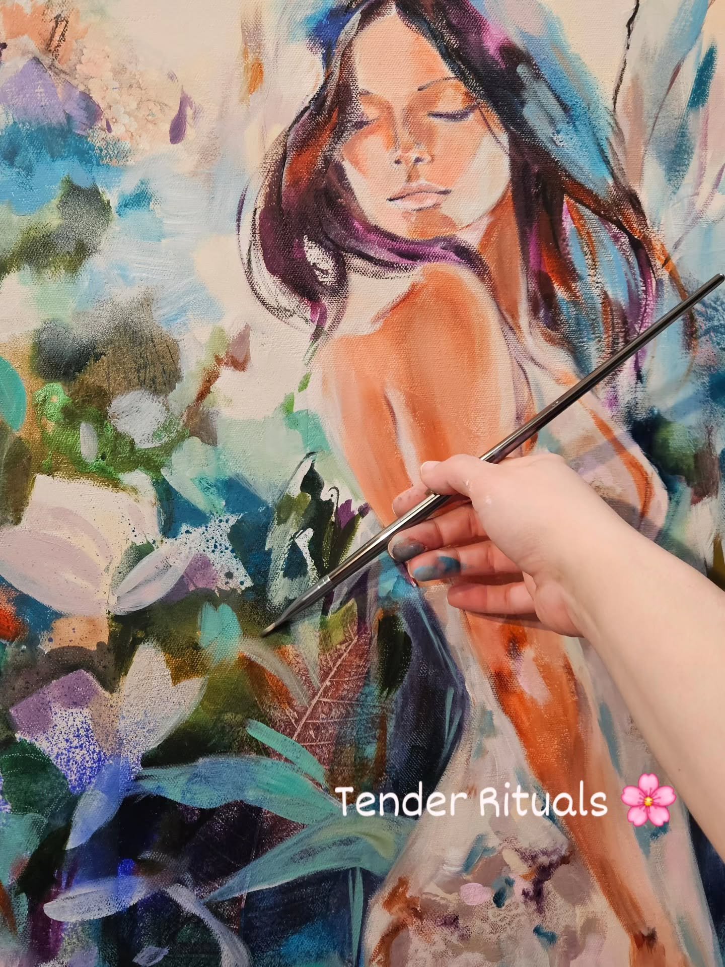 Tender moments and rituals 🎨🤍🌸