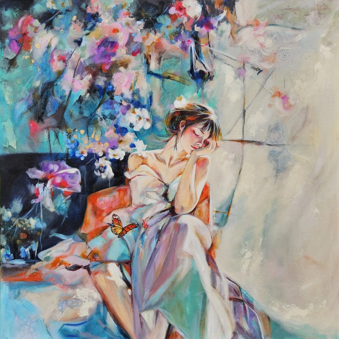 Leaning into Soft Petals